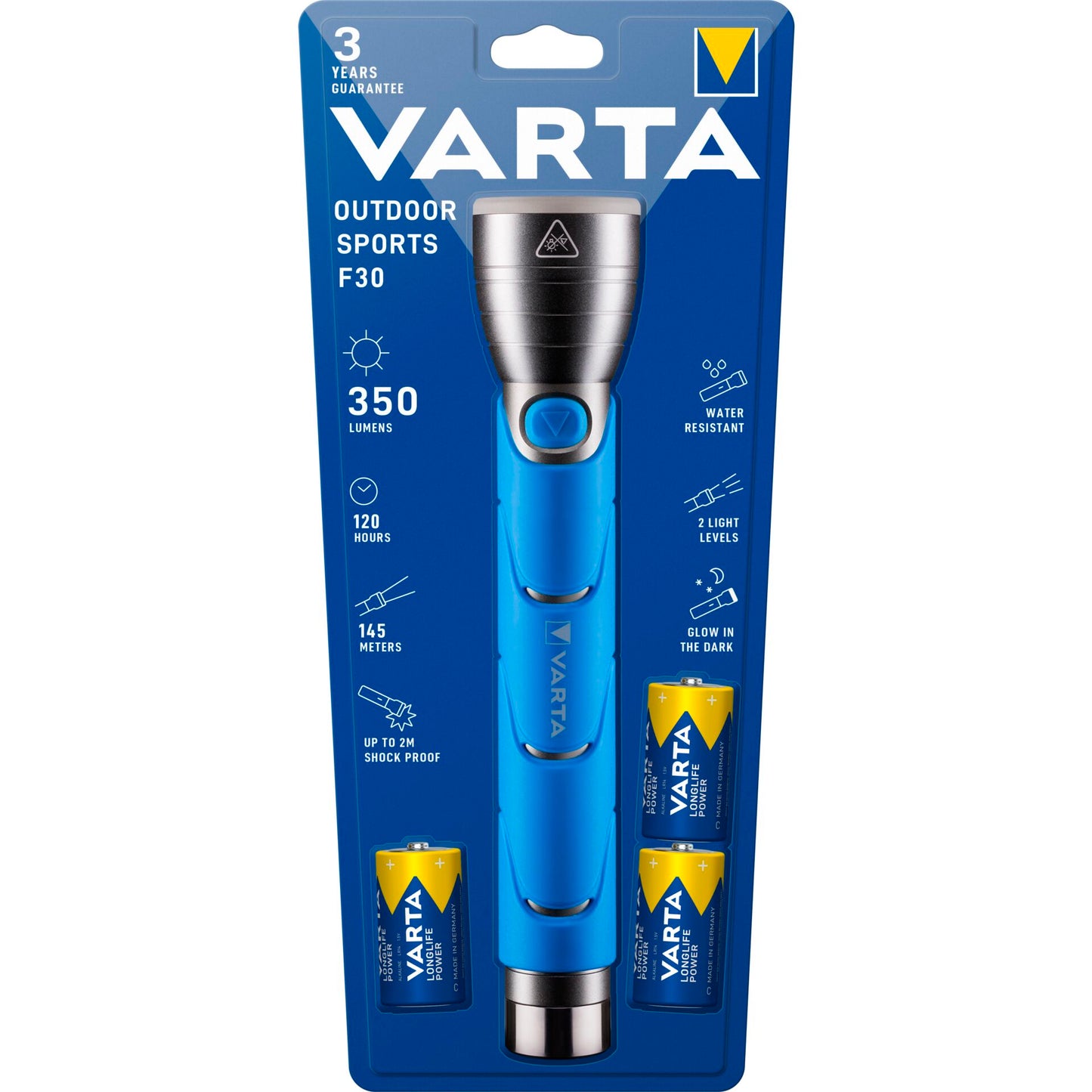 Varta LED Outdoor Sports Flashlight 3C