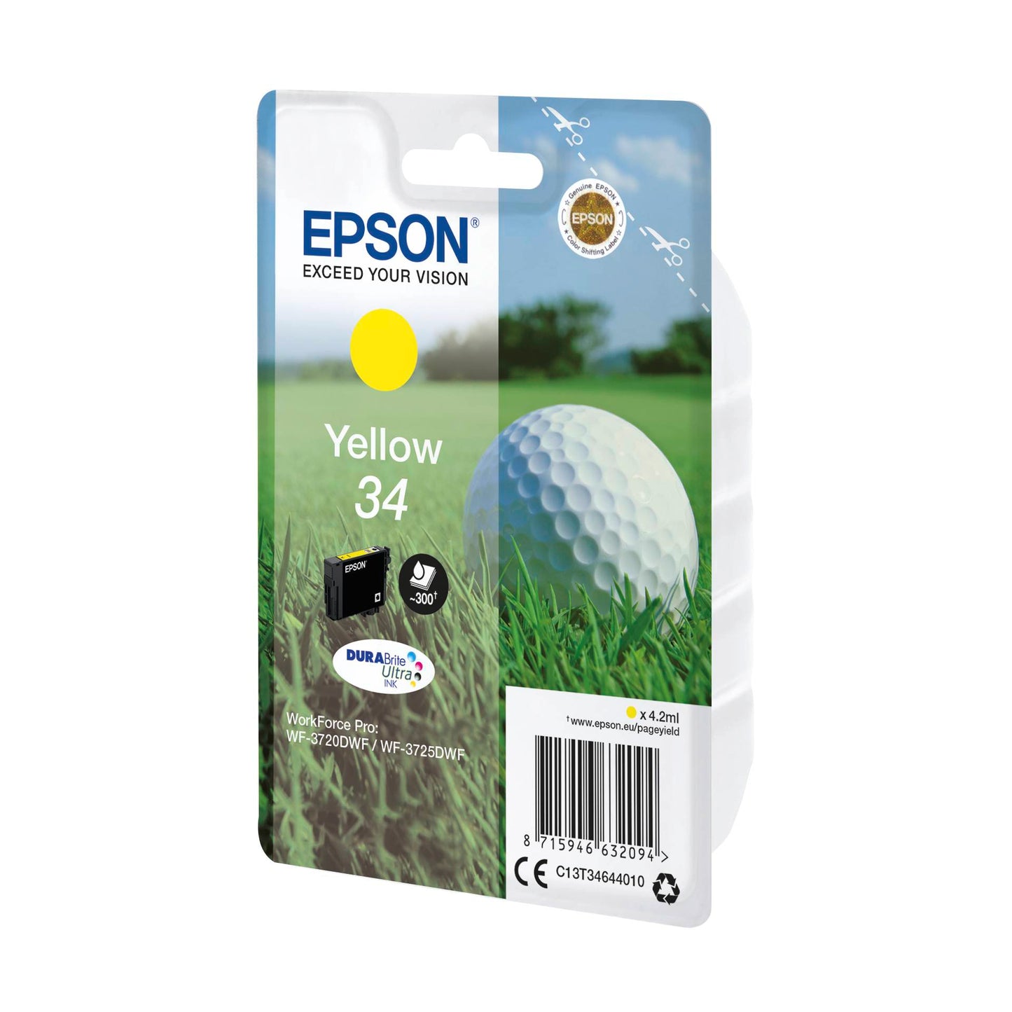 Epson ink cartridge yellow DURABrite Ultra Ink 34 T 3464