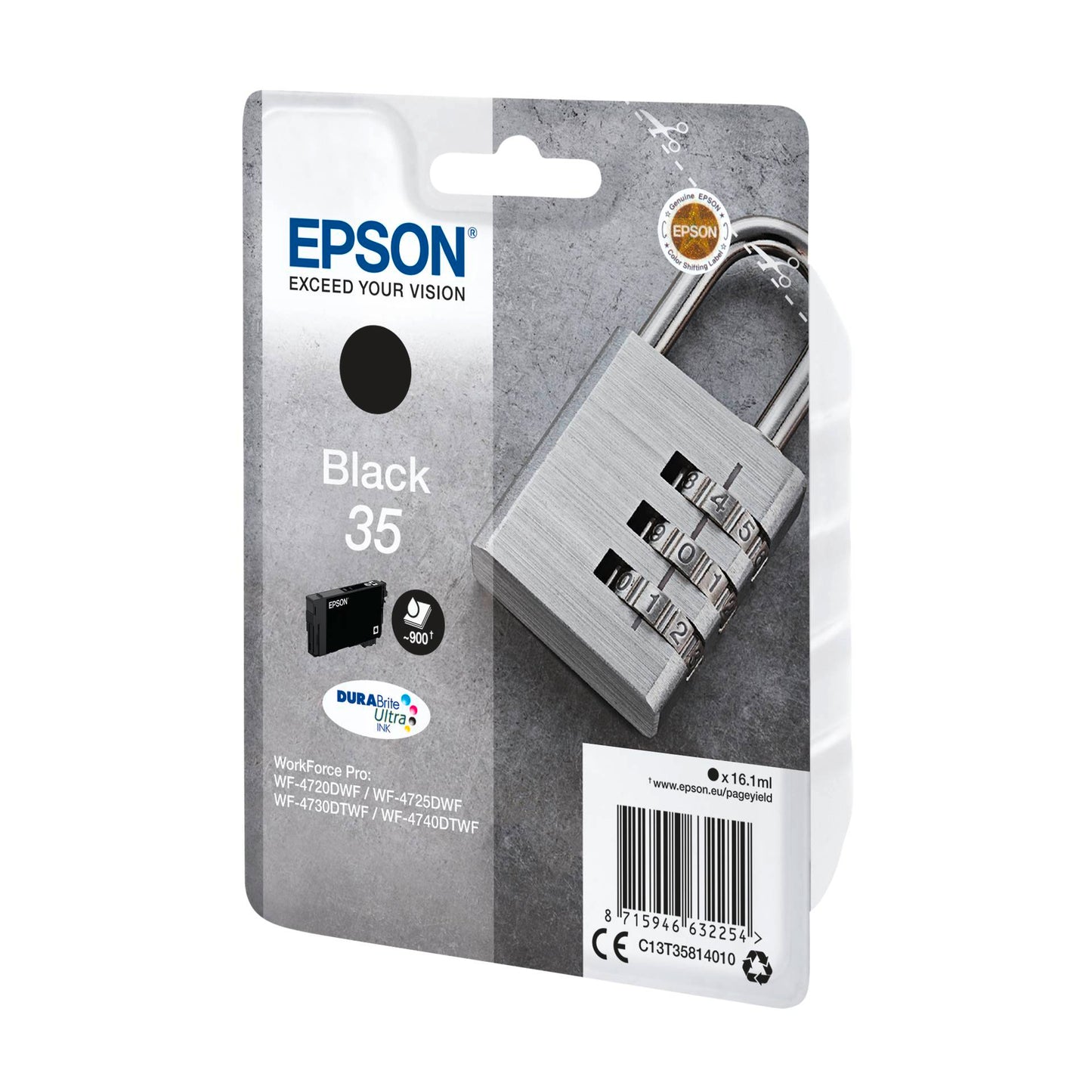 Epson ink cartridge black DURABrite Ultra Ink 35 T 3581