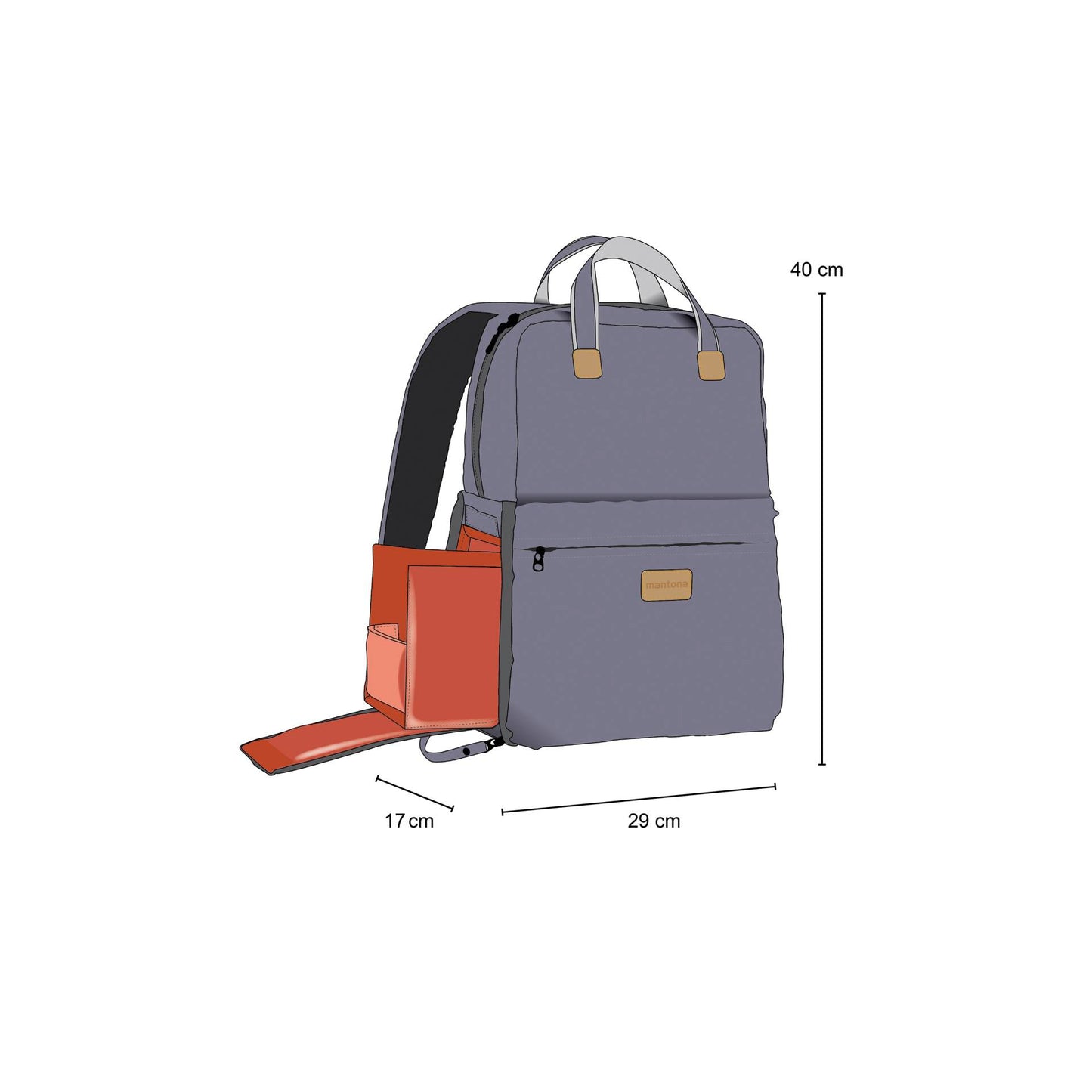 Mantona Urban Companion Photo Backpack & Bag