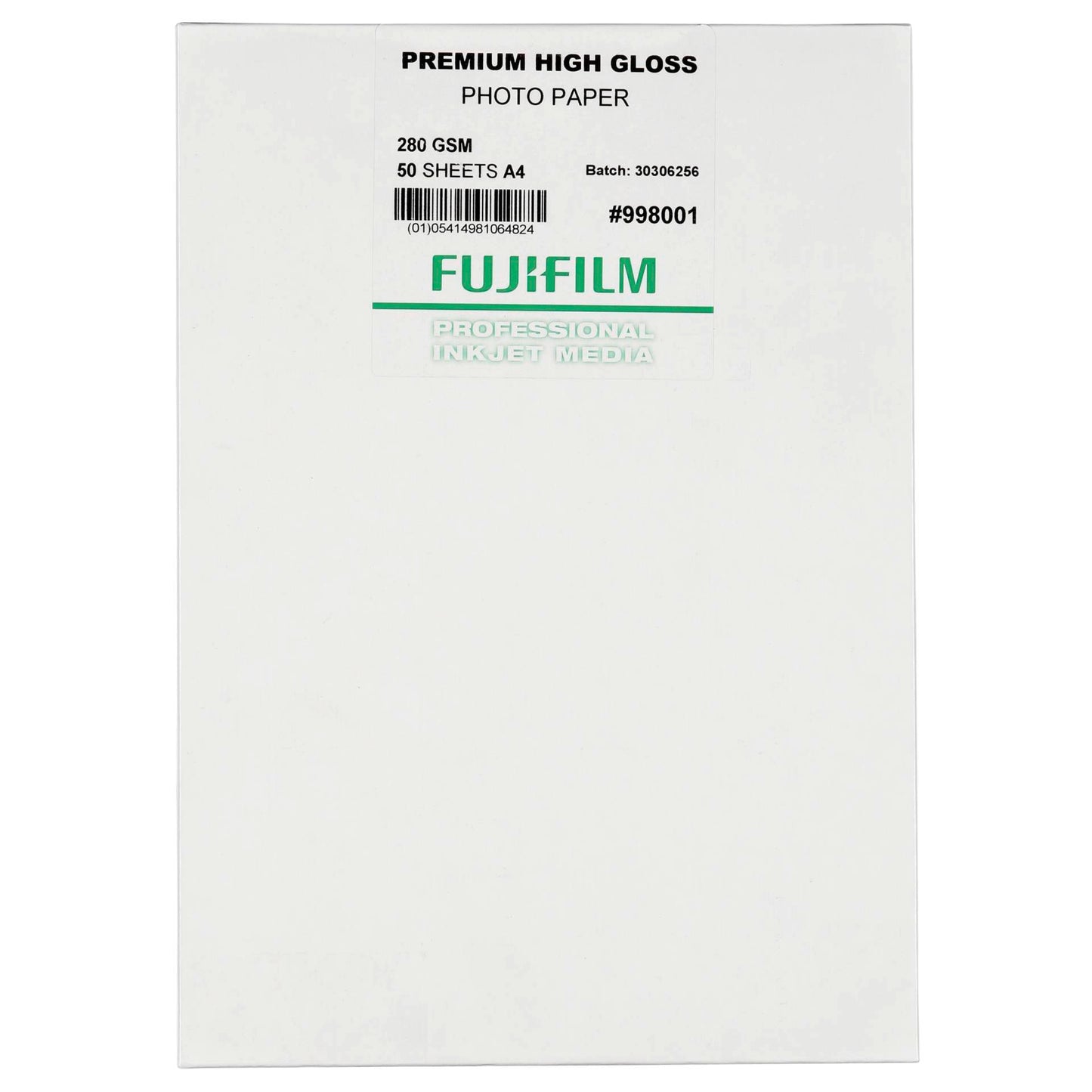 Fujifilm Premium High Gloss Paper 50 Sheets A 4 280 g