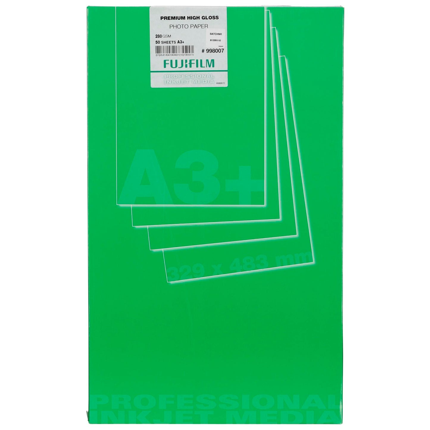 Fujifilm Premium High Gloss Paper 50 Sheets A 3+ 280 g
