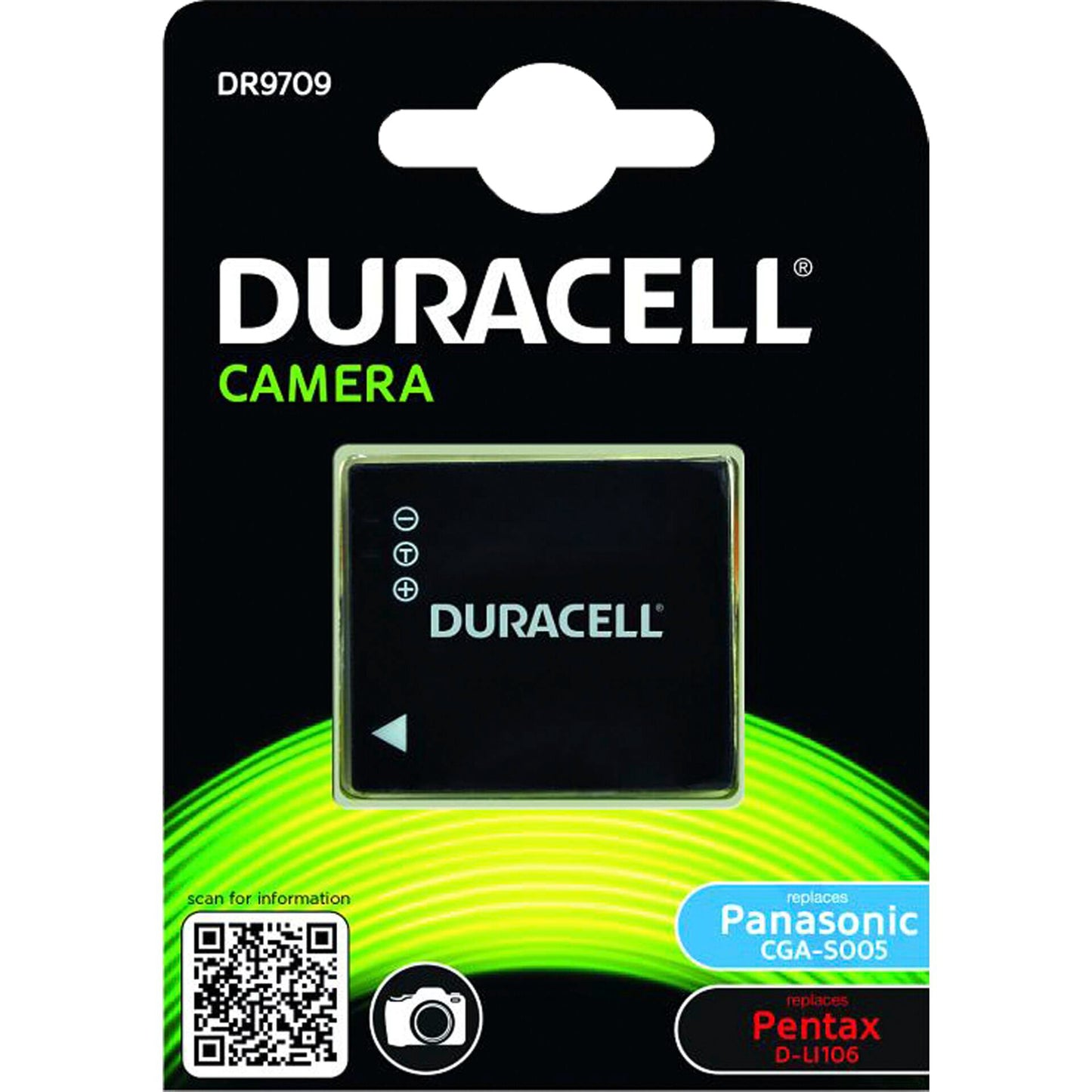 Duracell Li-Ion Battery 1100mAh for Panasonic CGA-S005