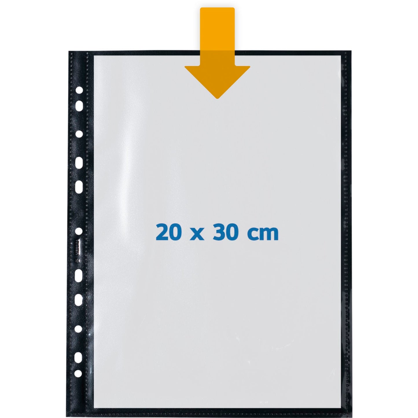 Herma fotophan 20x30 black 10 Sheets 7788
