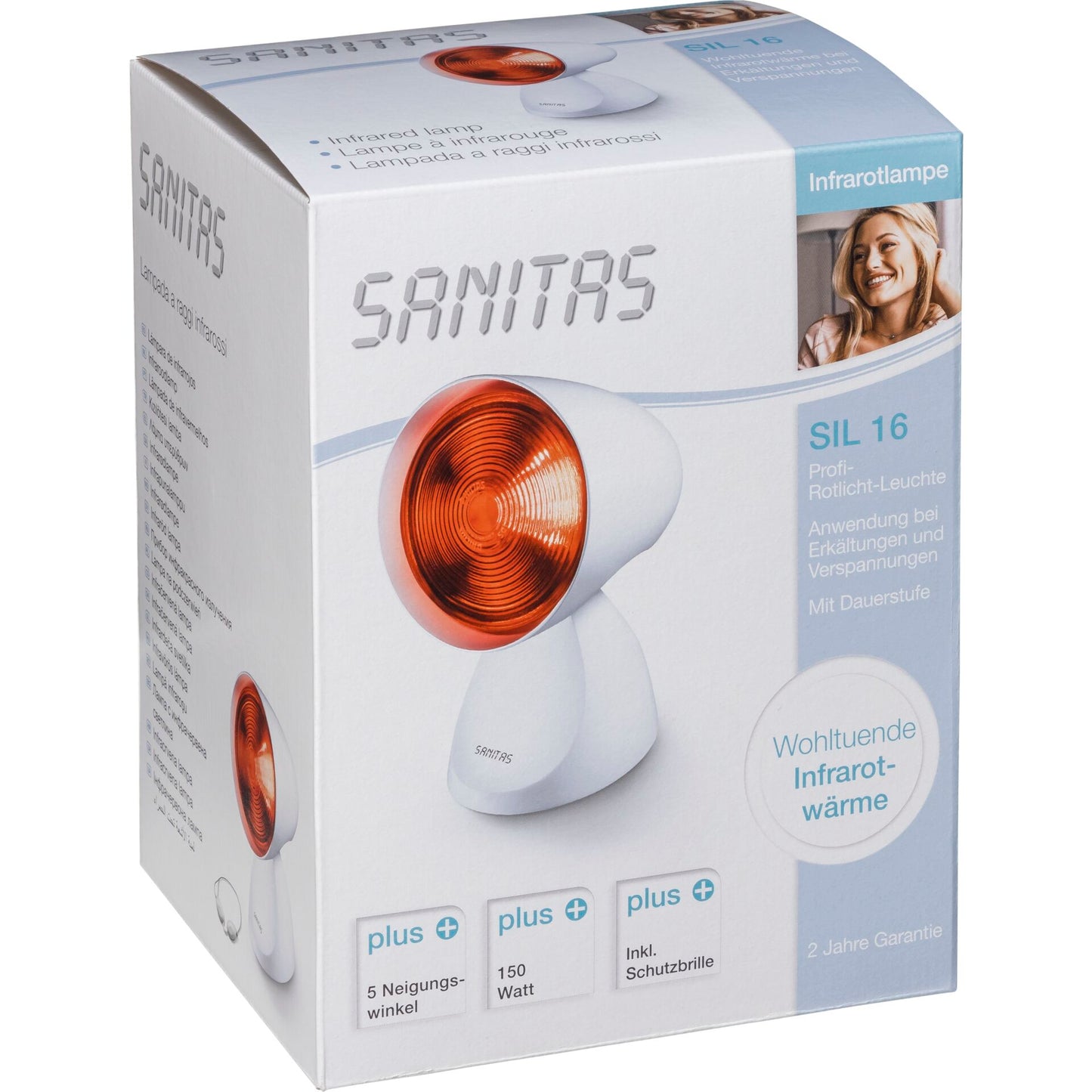 Sanitas SIL 16 infrared lamp
