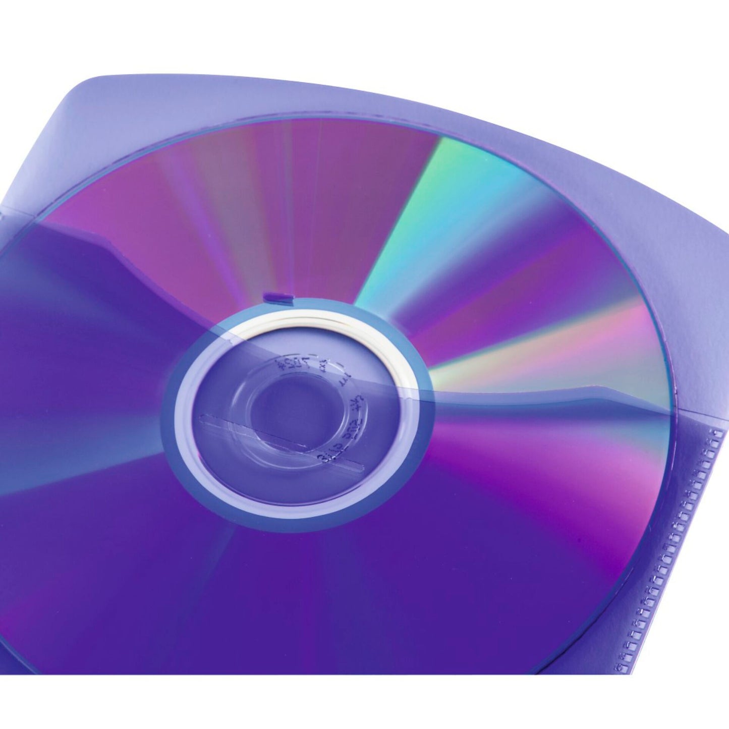 1x50 Hama CD/DVD 51067 Protective Sleeves coloured