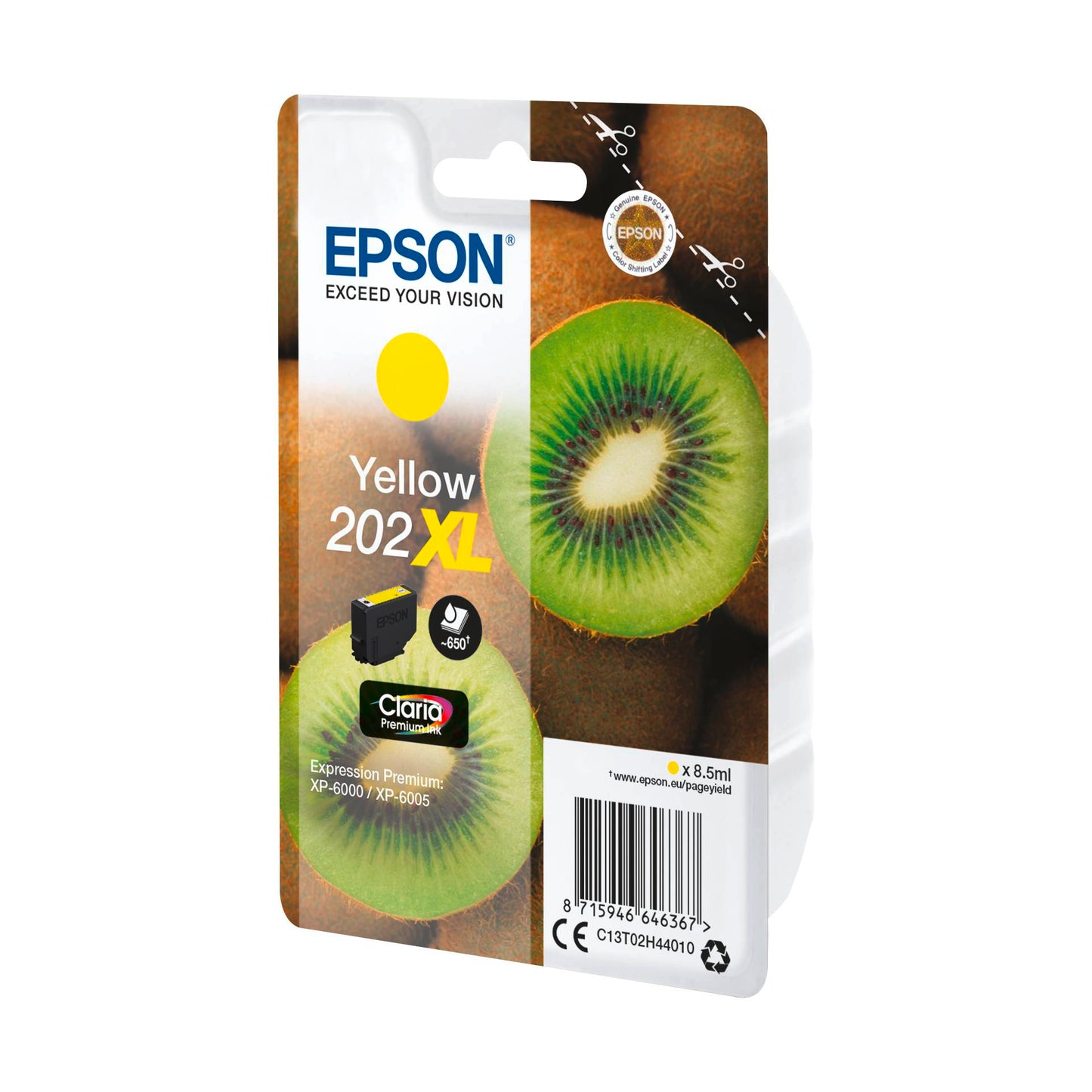 Epson ink cartridge yellow Claria Premium 202 XL T 02H4