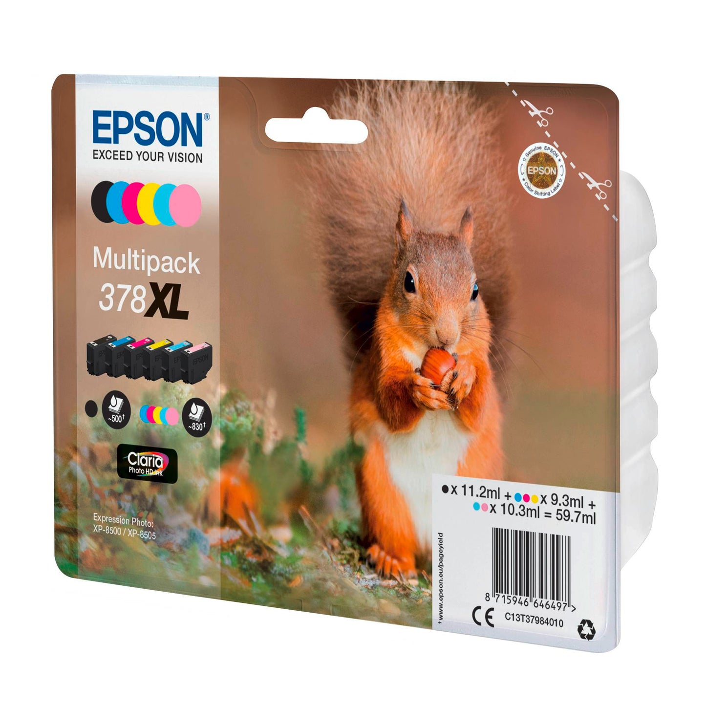 Epson Multipack Claria Photo HD T 378 XL (6 colors) T 3798