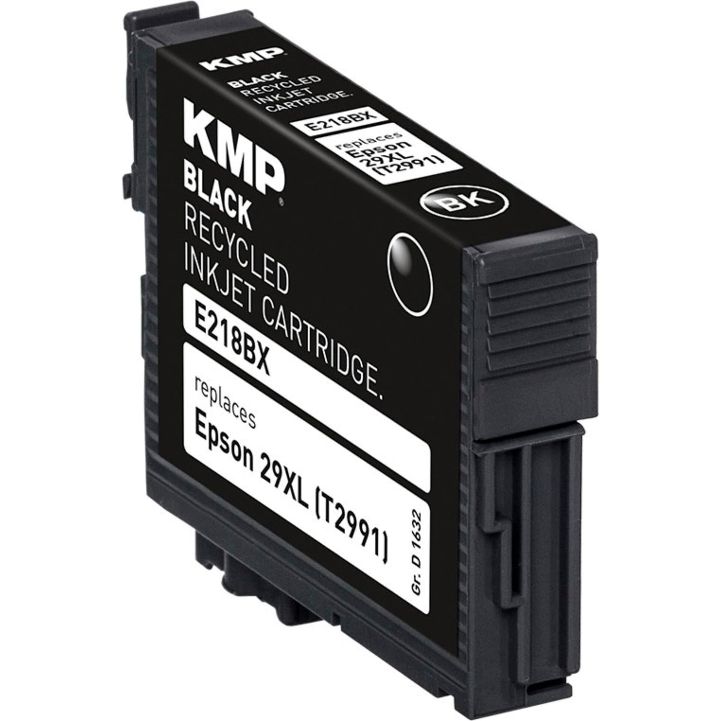 KMP E218BX ink cartridge black compatible with Epson T 2991 XL