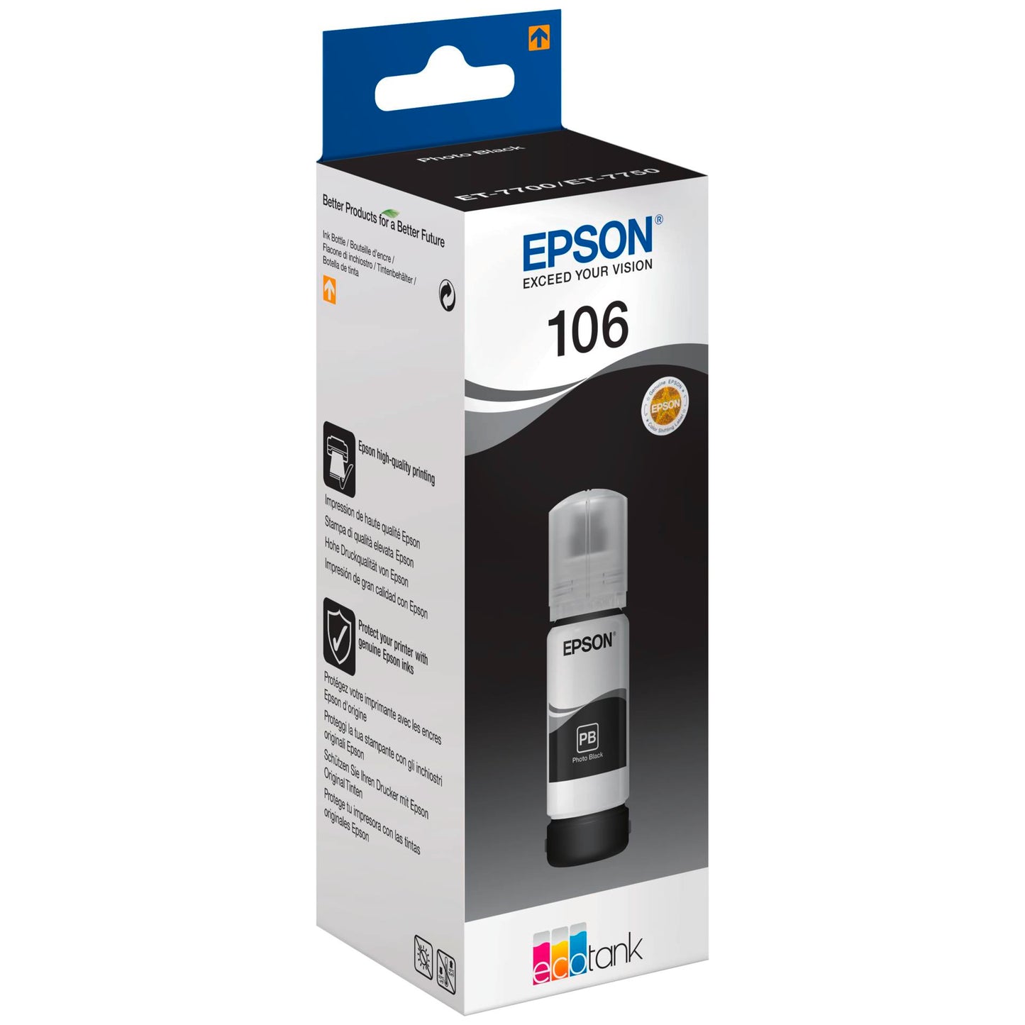 Epson EcoTank photo black T 106 70 ml T 00R1