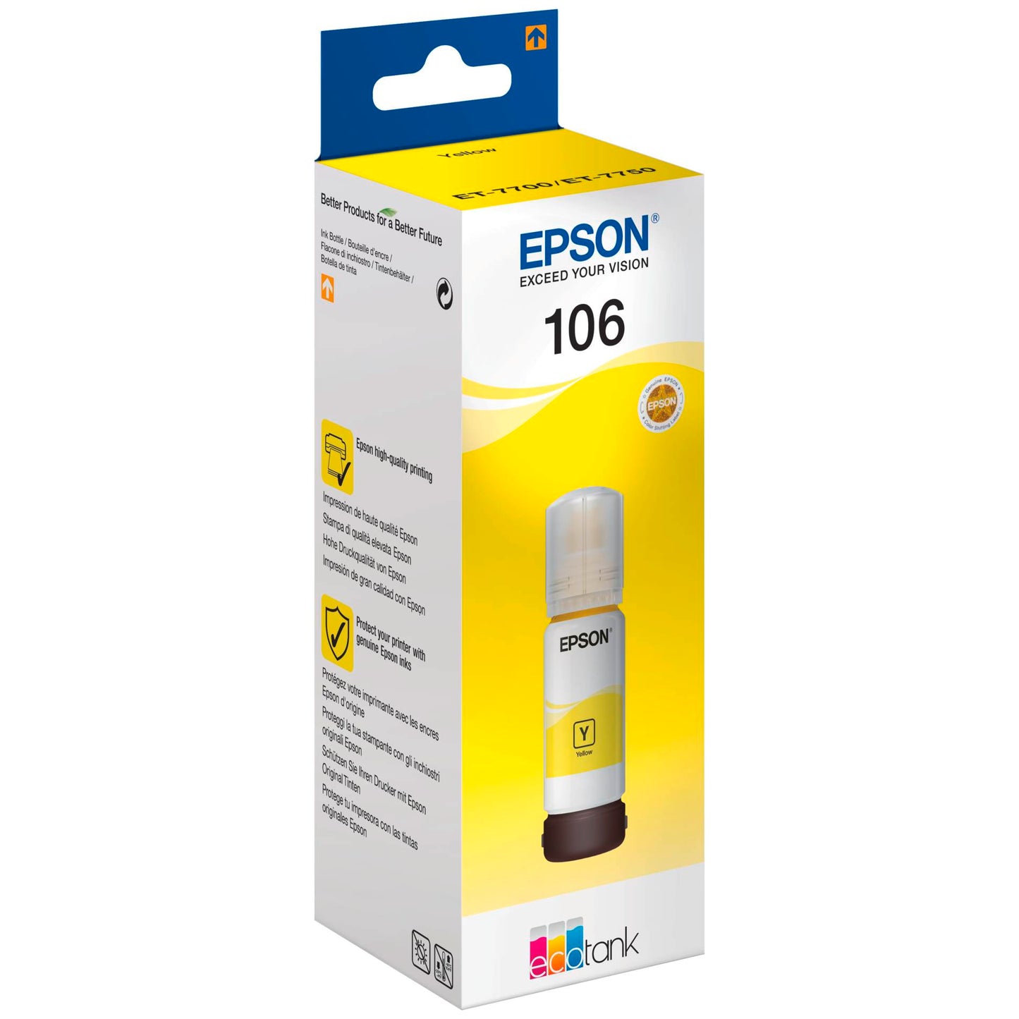 Epson EcoTank yellow T 106 70 ml T 00R4