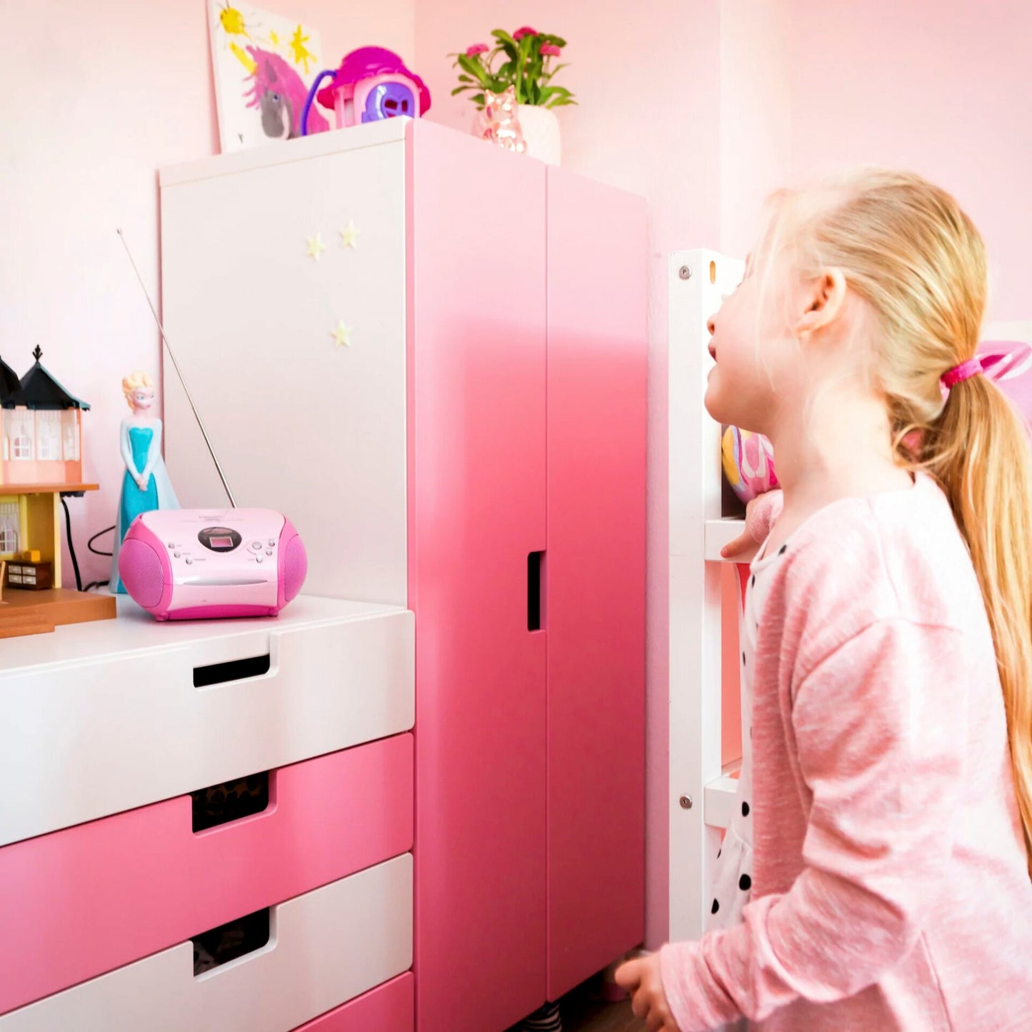 Lenco SCD-24 pink