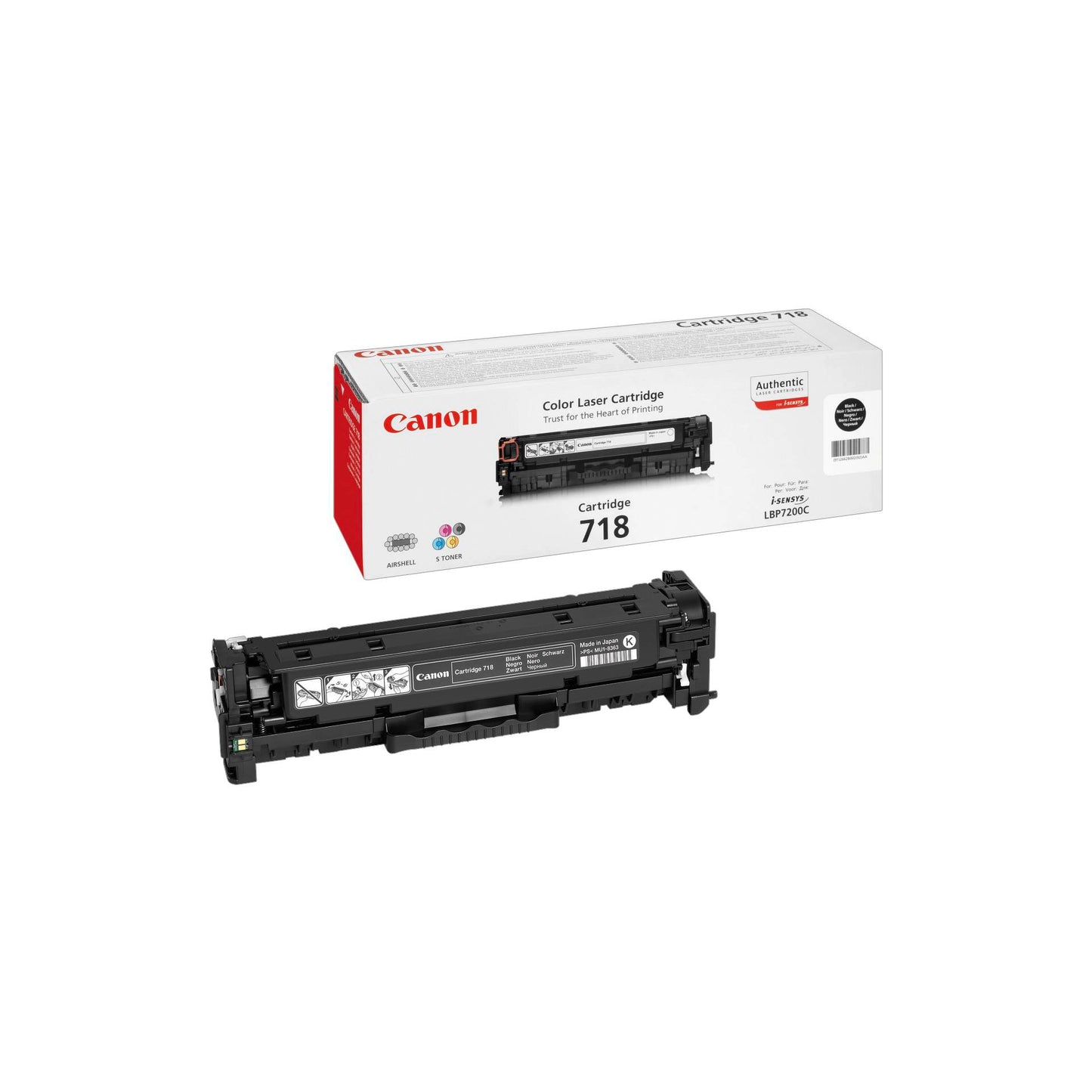 Canon Toner Cartridge 718 BK black