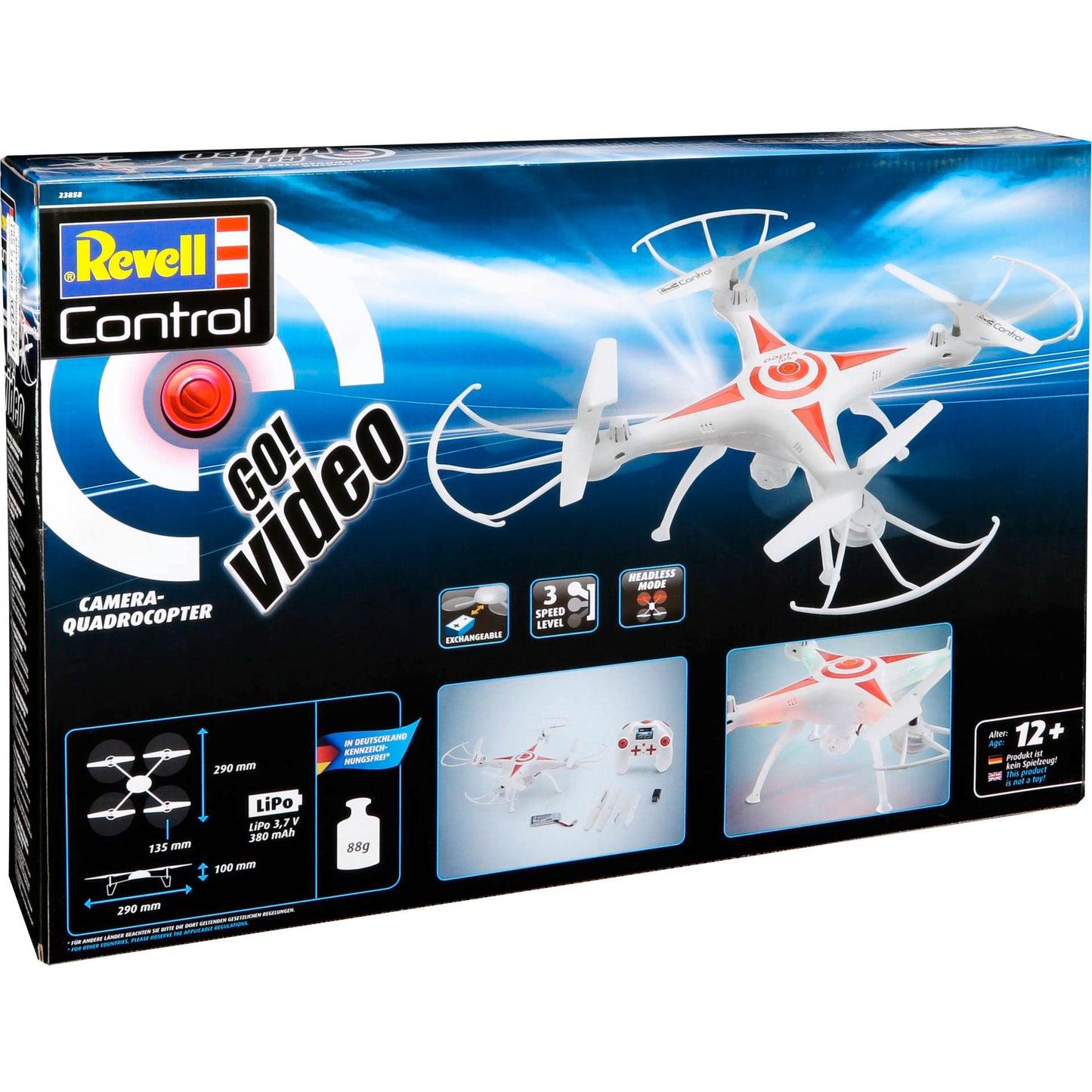 Revell RC Quadrocopter GO! Video