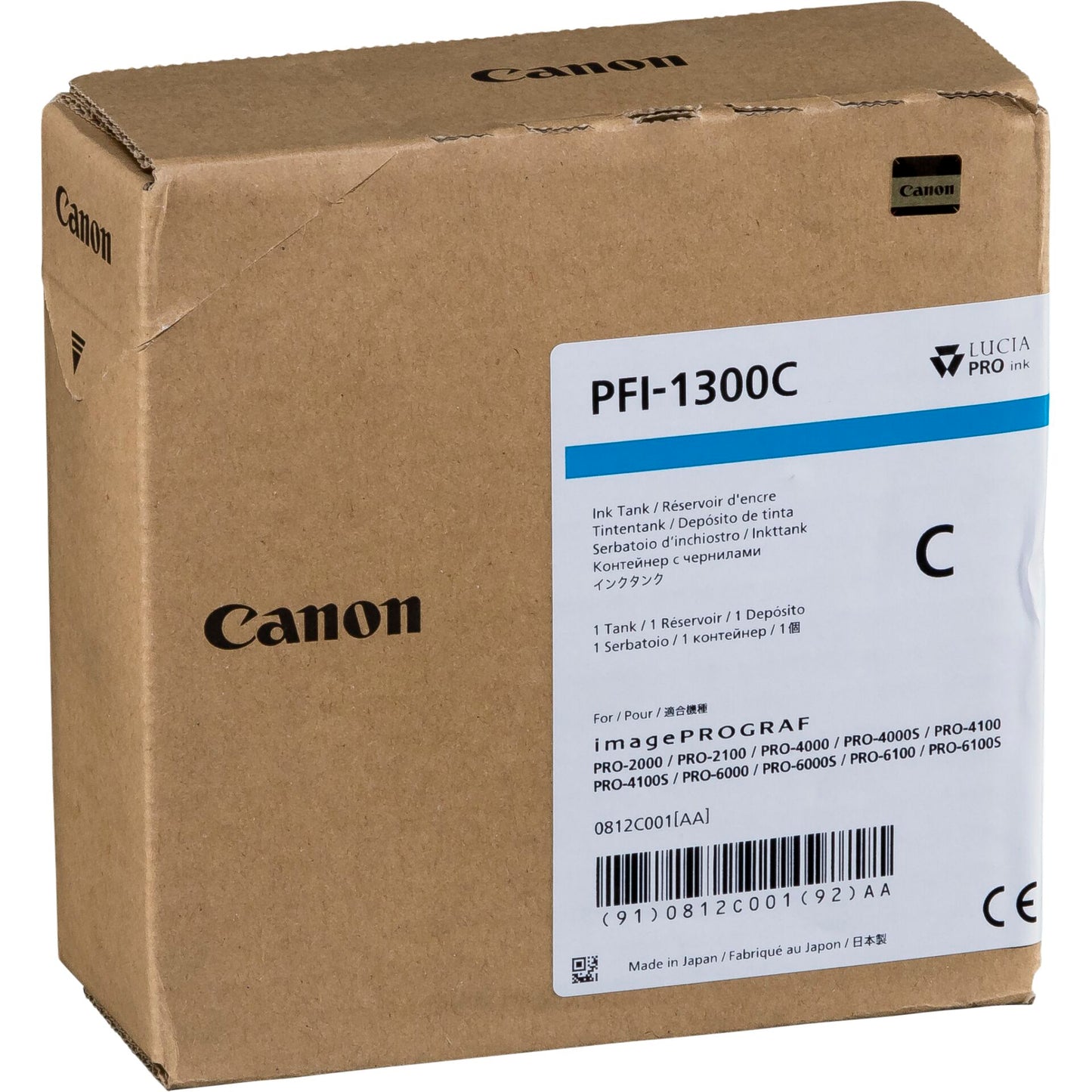 Canon PFI-1300 ink cyan 330 ml