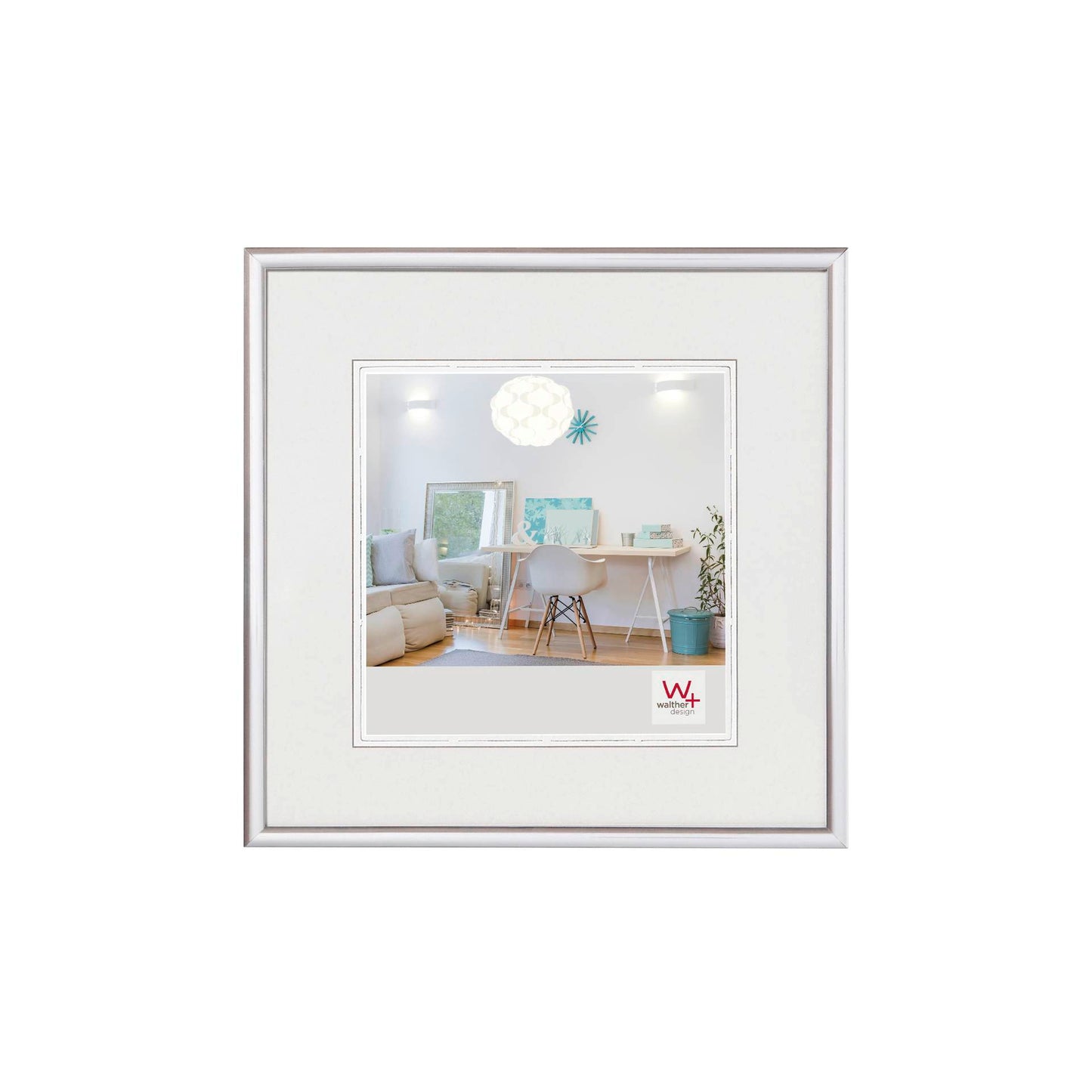 Walther New Lifestyle      30x30 Resin silver KV330S