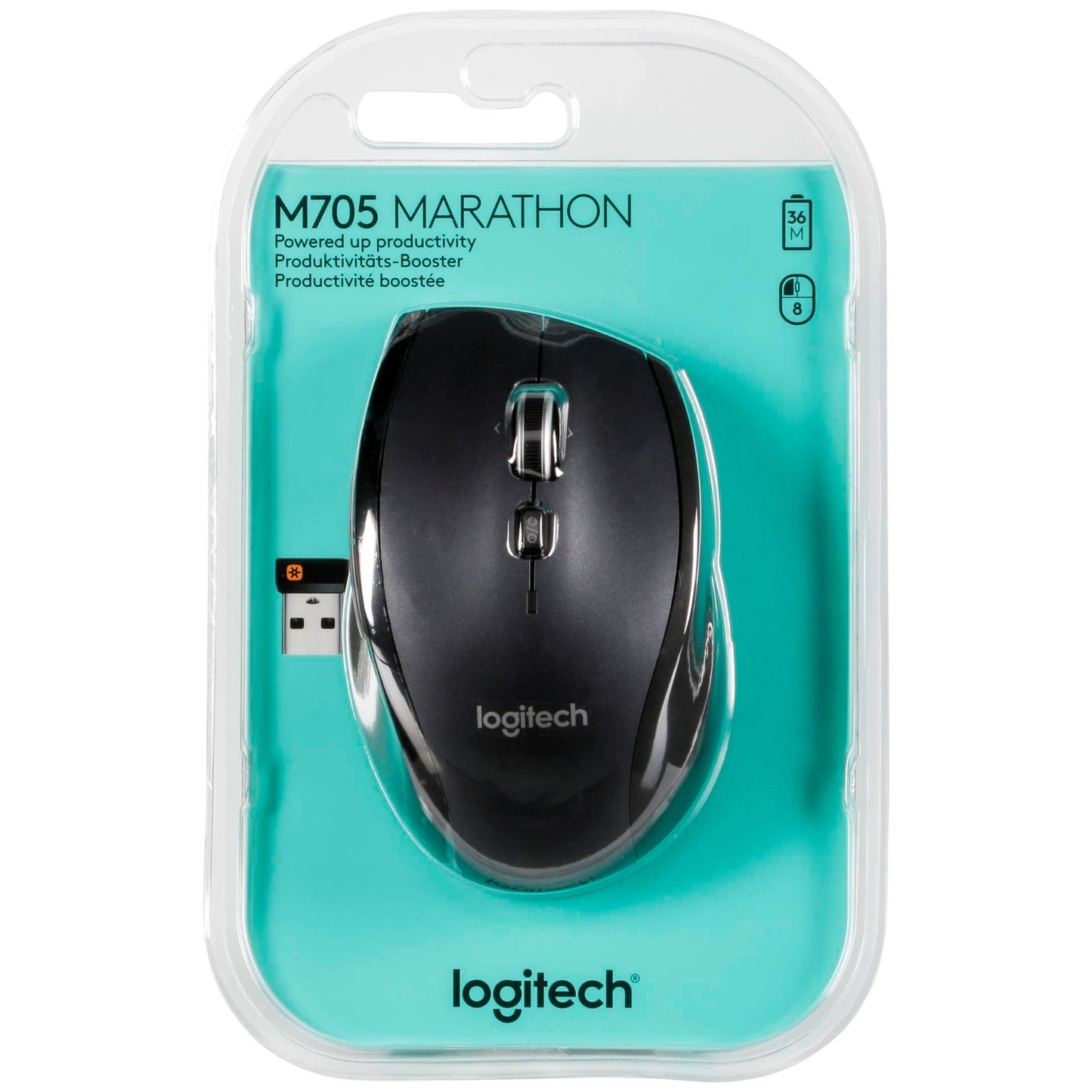 Logitech M705 silver