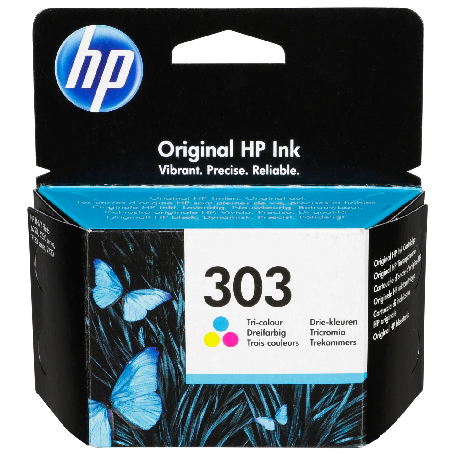 HP T6N01AE ink cartridge 3-colors No. 303