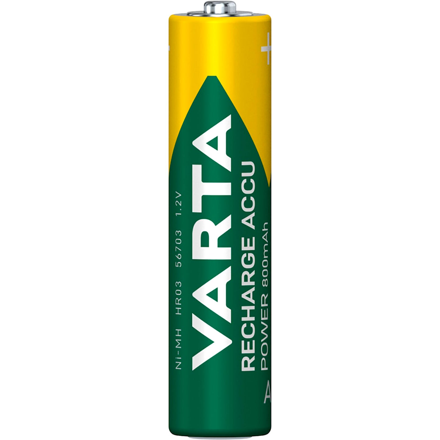 1x4 Varta Rechargeable Accu AAA Ready2Use NiMH 800 mAH Micro