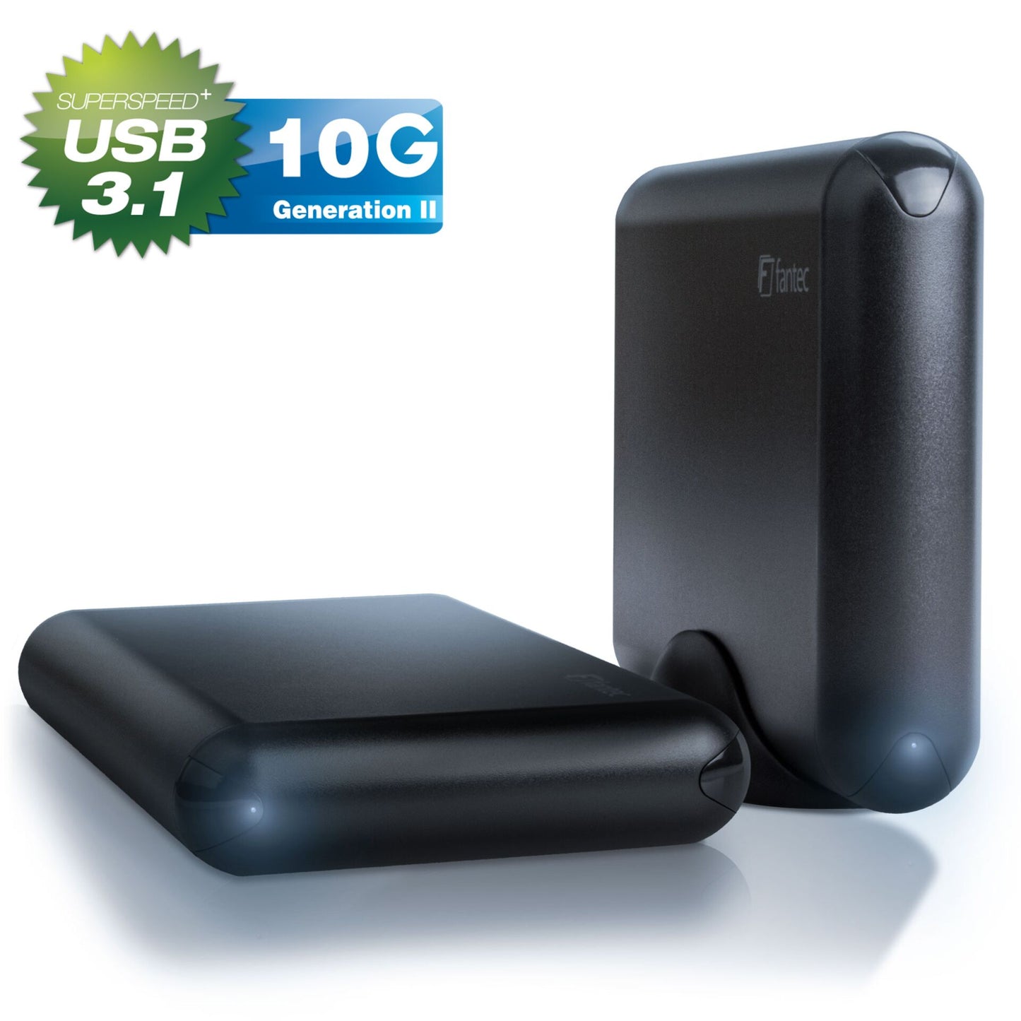 Fantec DB-ALU31 black 3,5 SATA USB 3.1 Typ-C