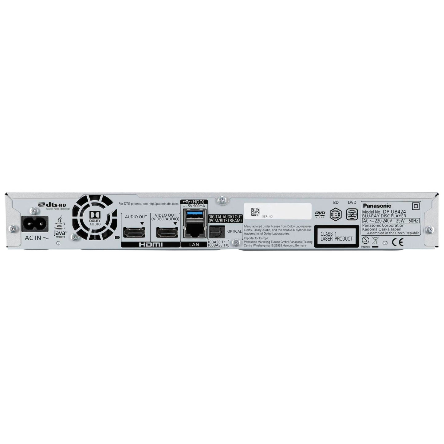 Panasonic DP-UB424EGS silver