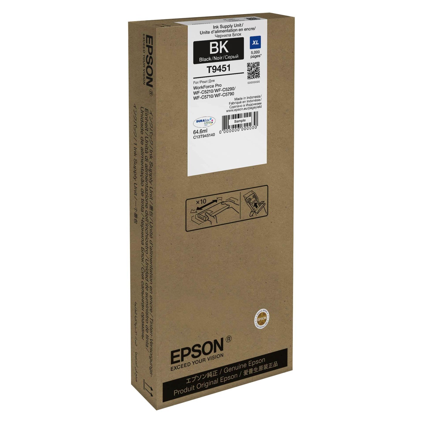 Epson WF-C5xxx Series Ink Cartr. XL black T 9451