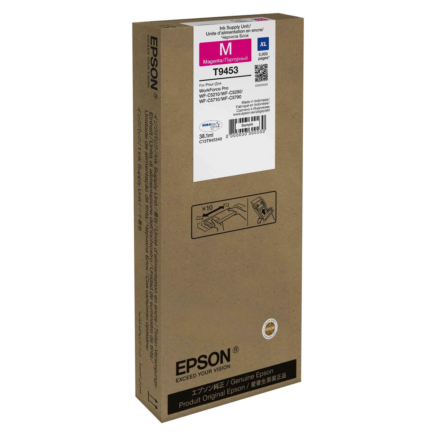Epson WF-C5xxx Series Ink Cartr. XL magenta T 9453
