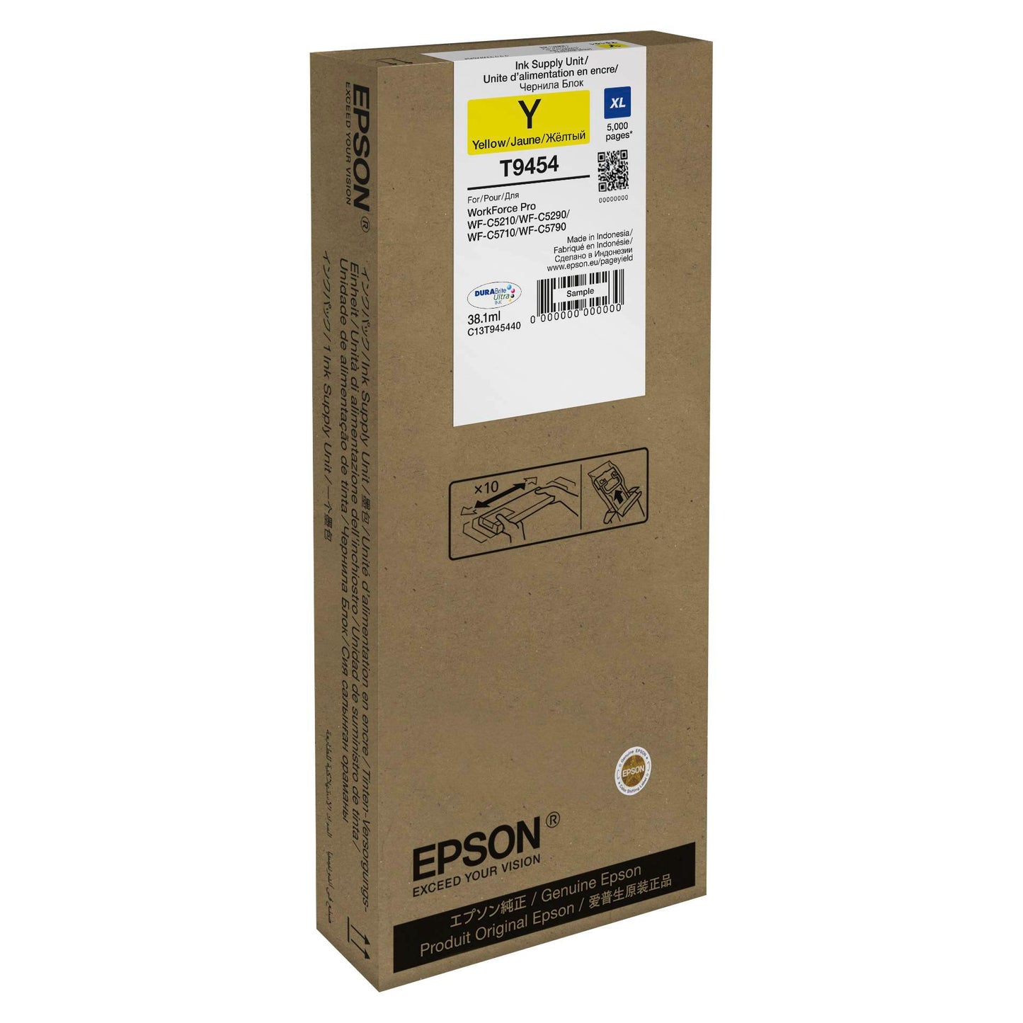 Epson WF-C5xxx Series Ink Cartr. XL yellow T 9454