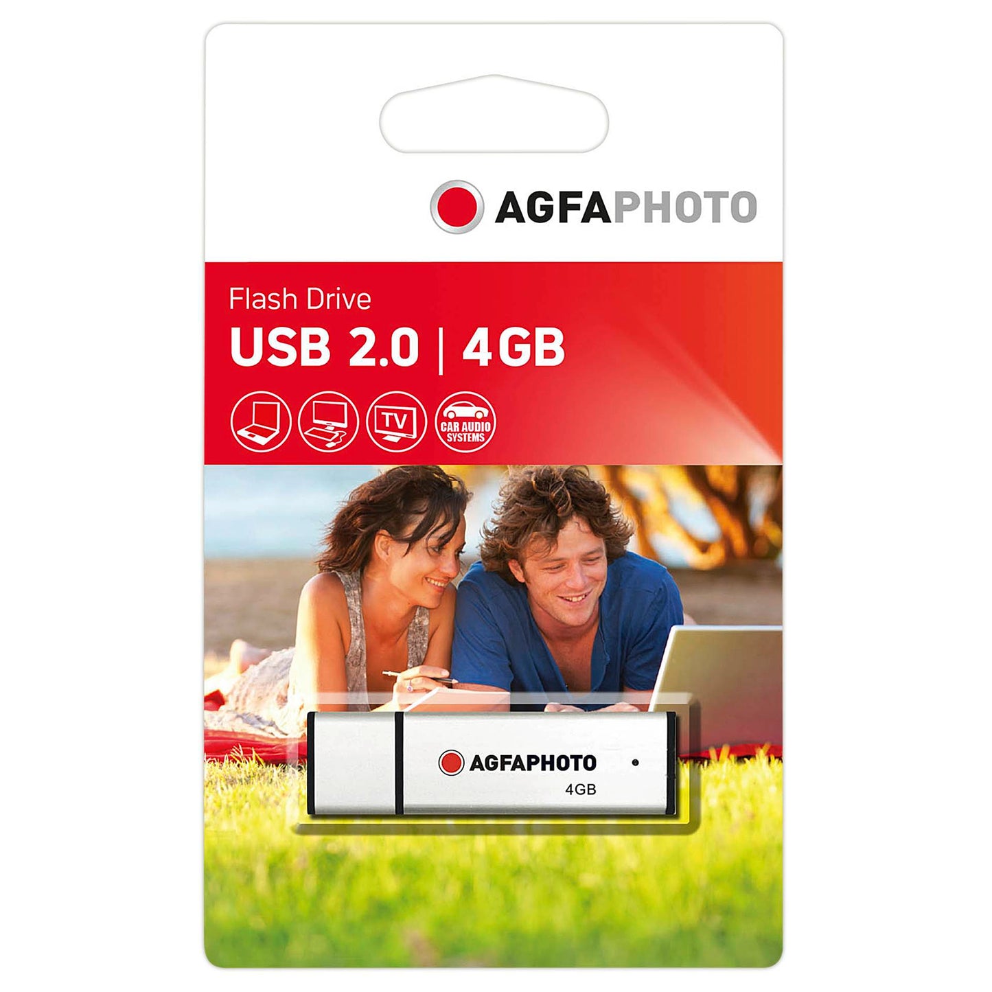AgfaPhoto USB 2.0 silver 4GB