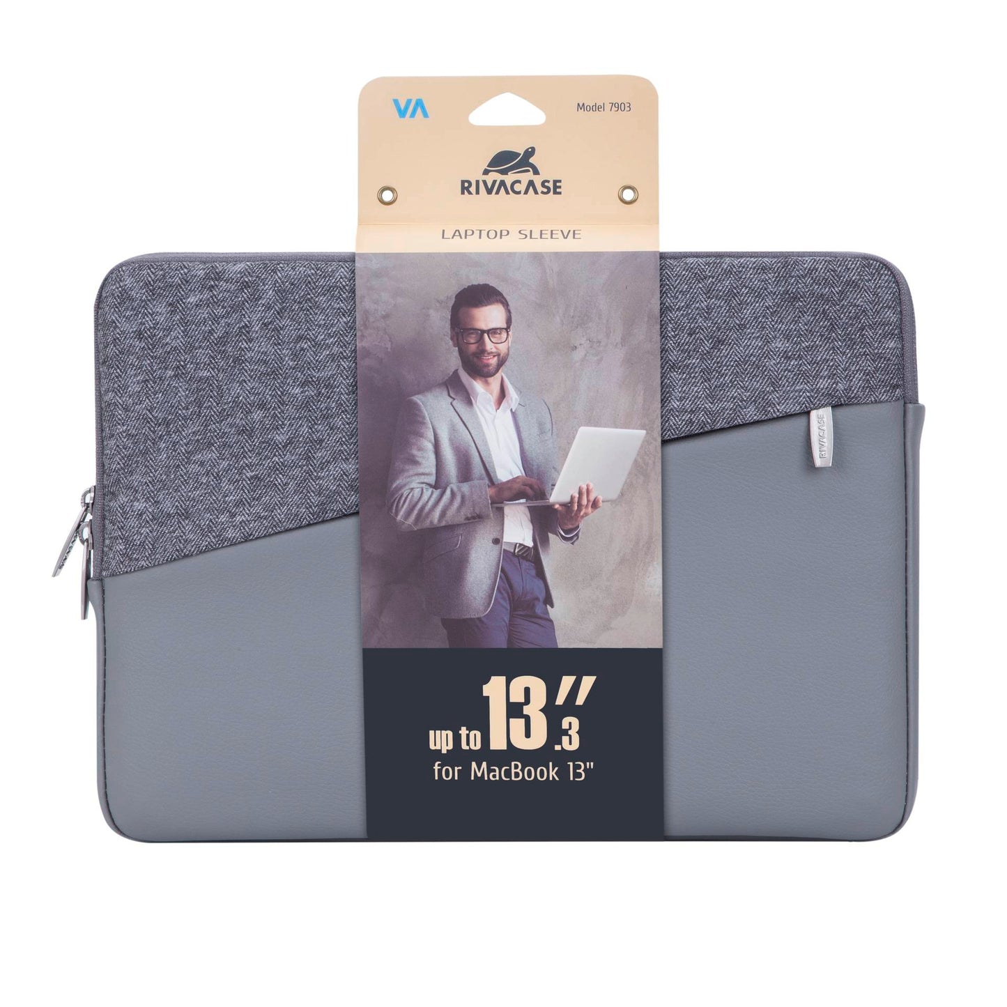 Rivacase 7903 Laptop Sleeve 13.3 grey