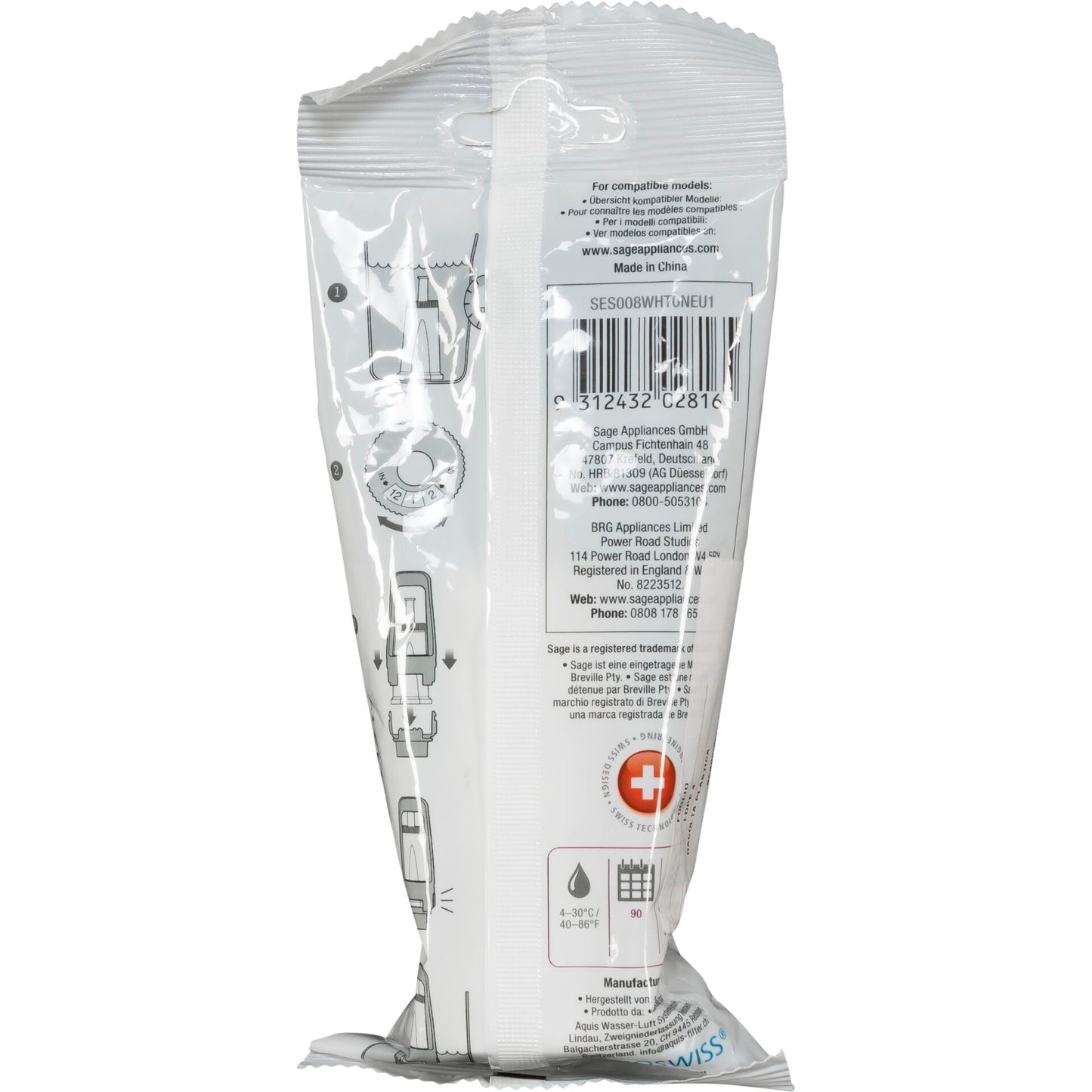 Sage Filter SES008WHT0NEU1