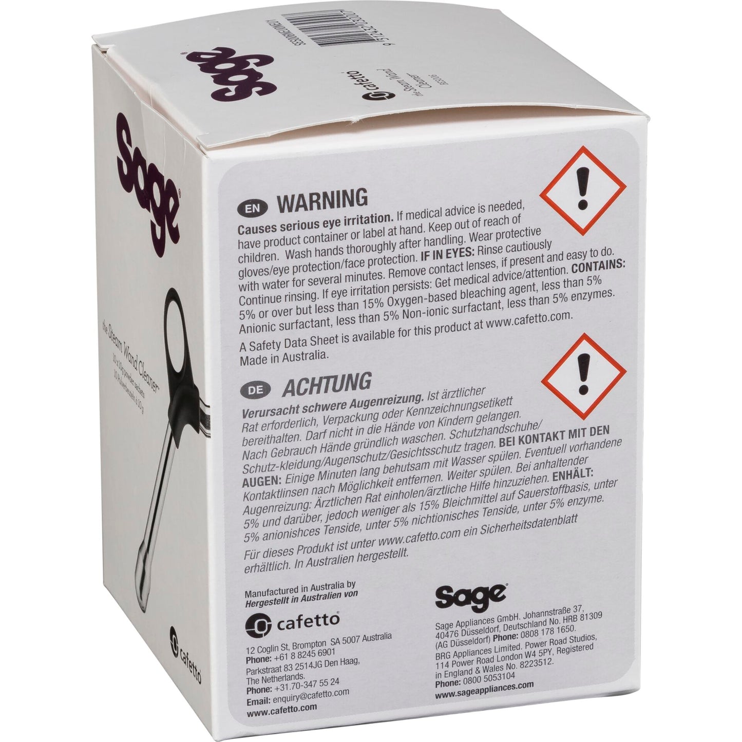 Sage Steam Wand Cleaner