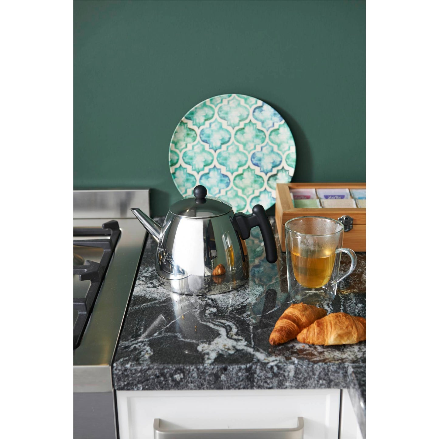 Bredemeijer Teapot Classic II 1,2l inox / black 1210Z