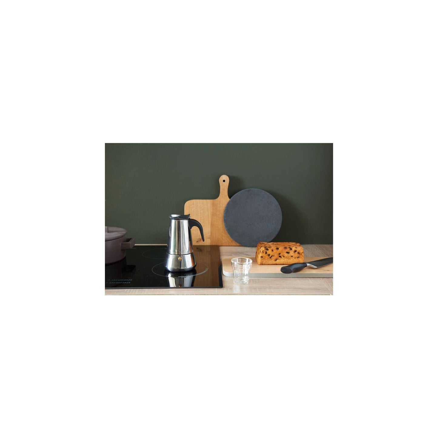 Leopold Vienna Espresso Maker Trevi steel / 6 cups    LV113003