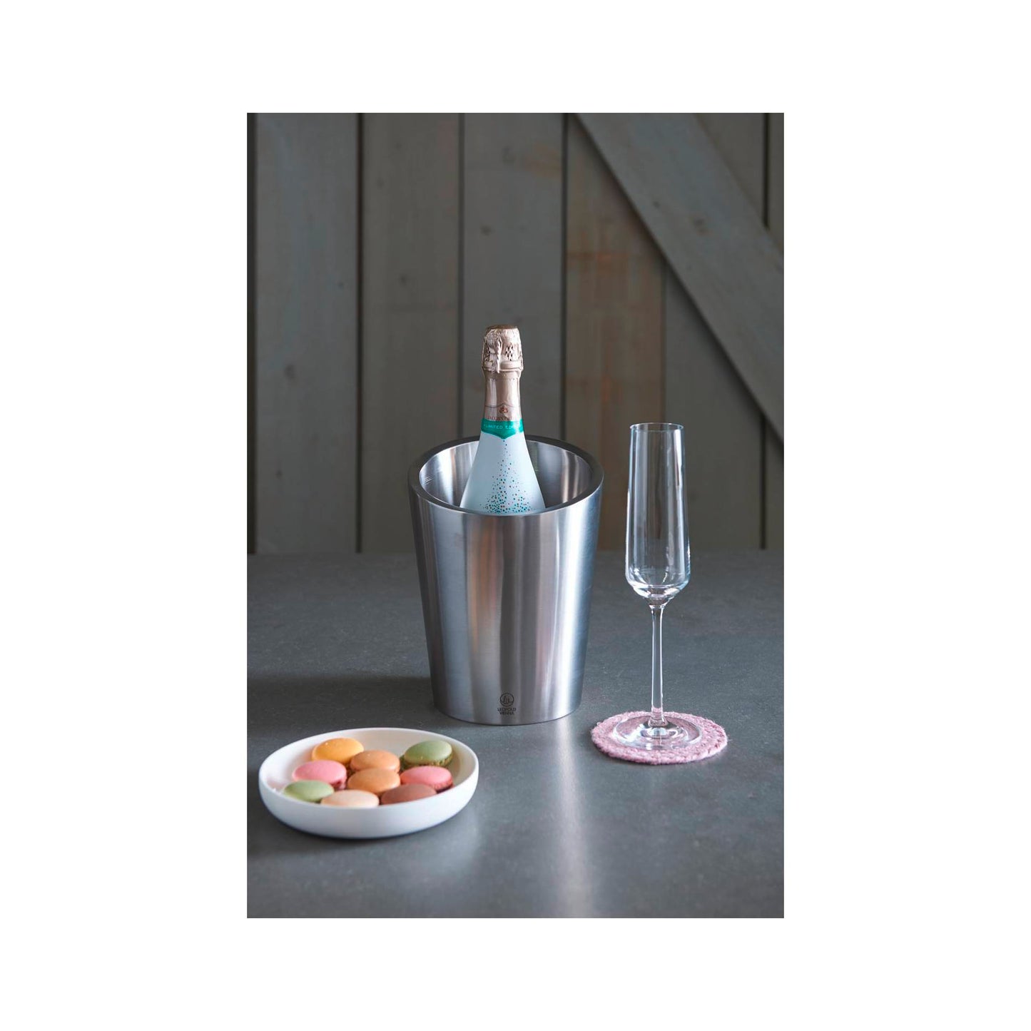 Leopold Vienna Double-walled Champagne cooler, steel LV223000