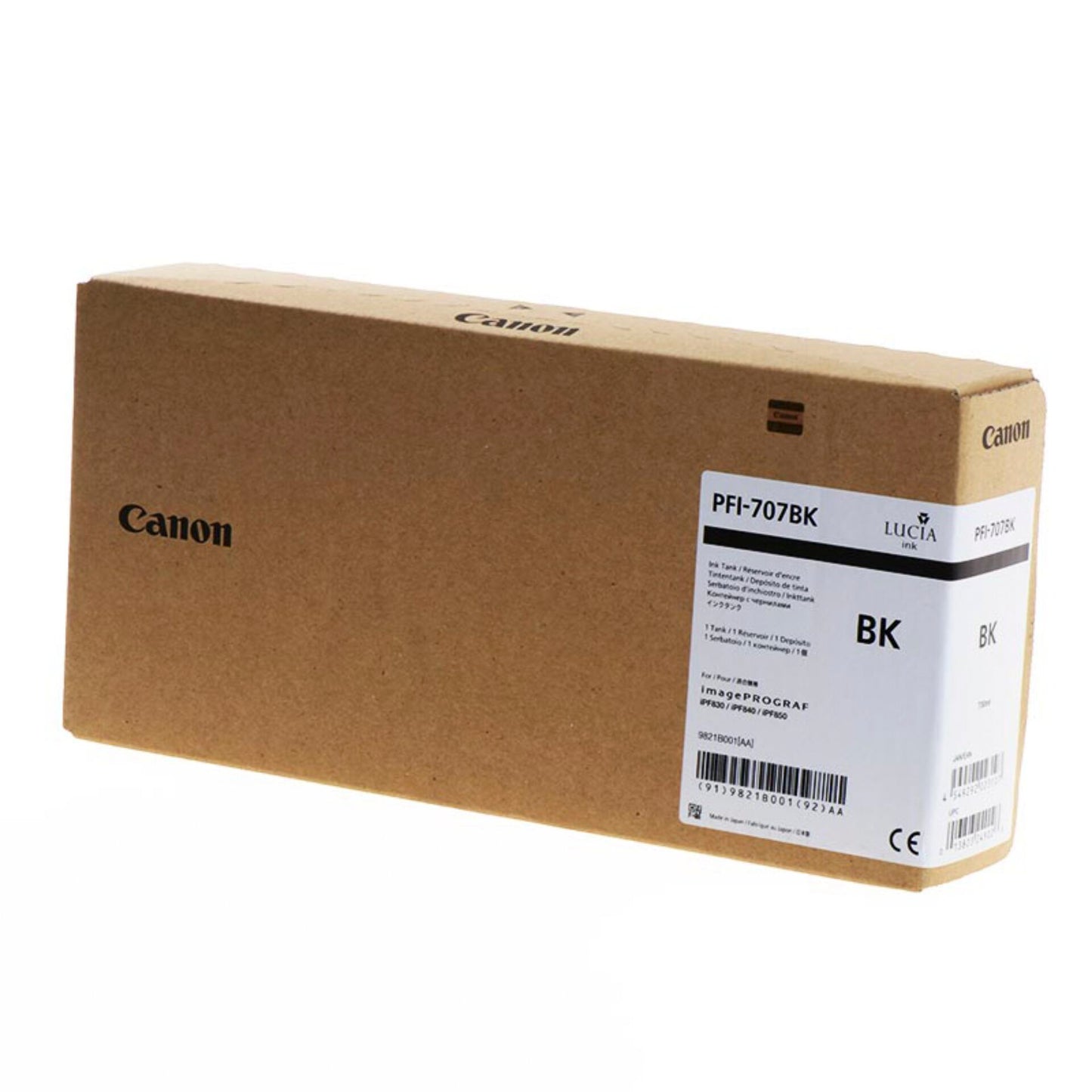 Canon PFI-707 BK ink black