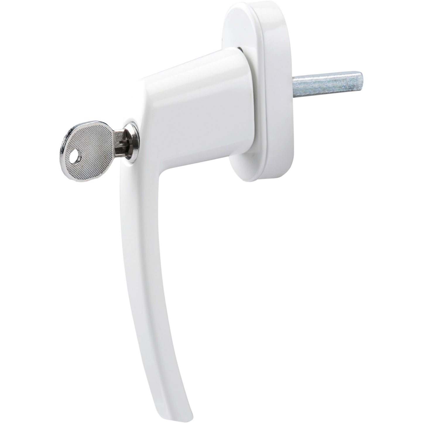 Olympia FGS 100 Window Handle with Lock white