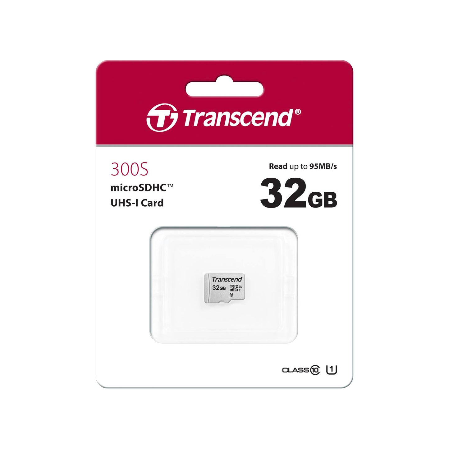 Transcend microSDHC 300S 32GB Class 10 UHS-I U1