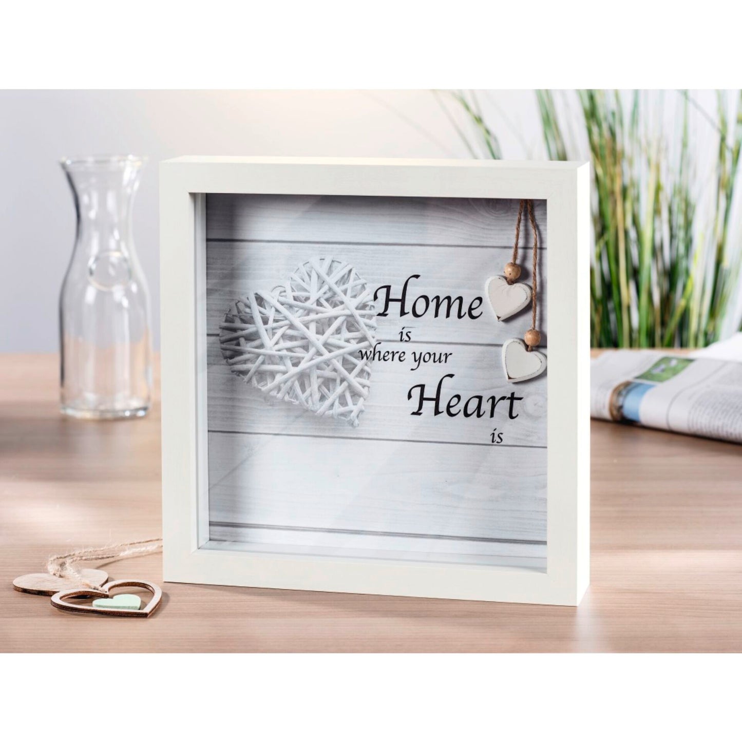 Hama Scala 3D white 23x23 Portrait Wood Passepartout 59777