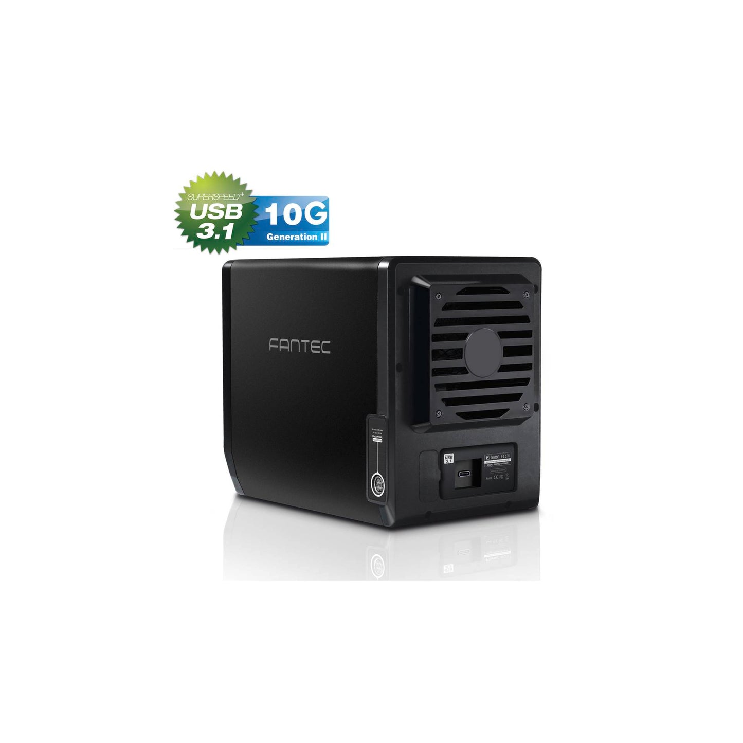 Fantec QB-35U31 4x3,5 USB 3.1