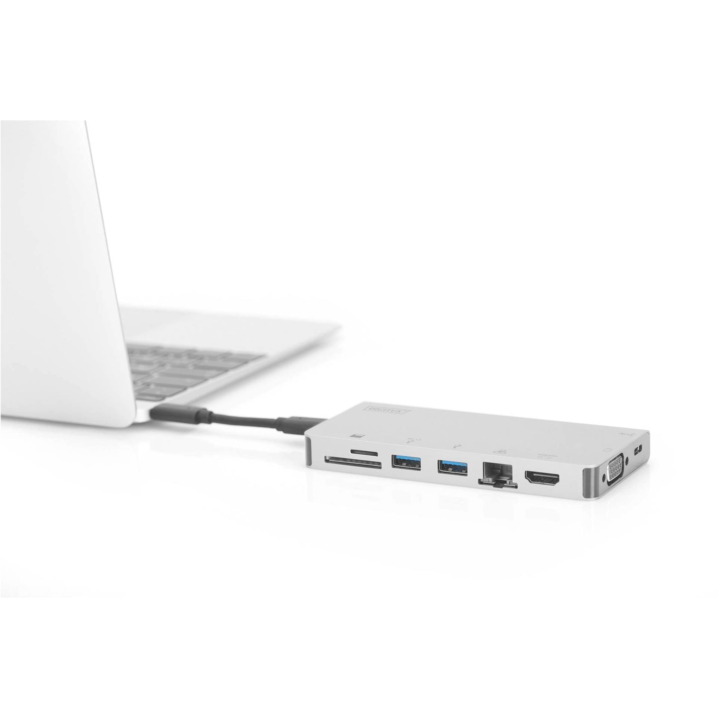 DIGITUS USB Type-C Multiport Travel Dock 8 Port