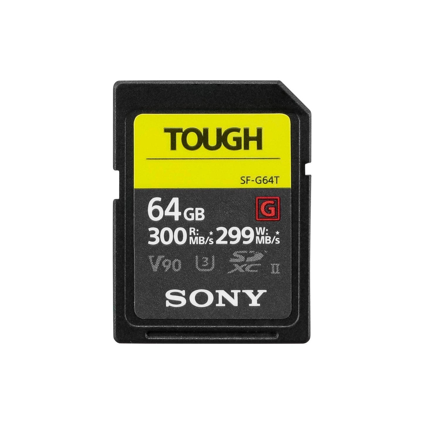 Sony SDXC G Tough series 64GB UHS-II Class 10 U3 V90