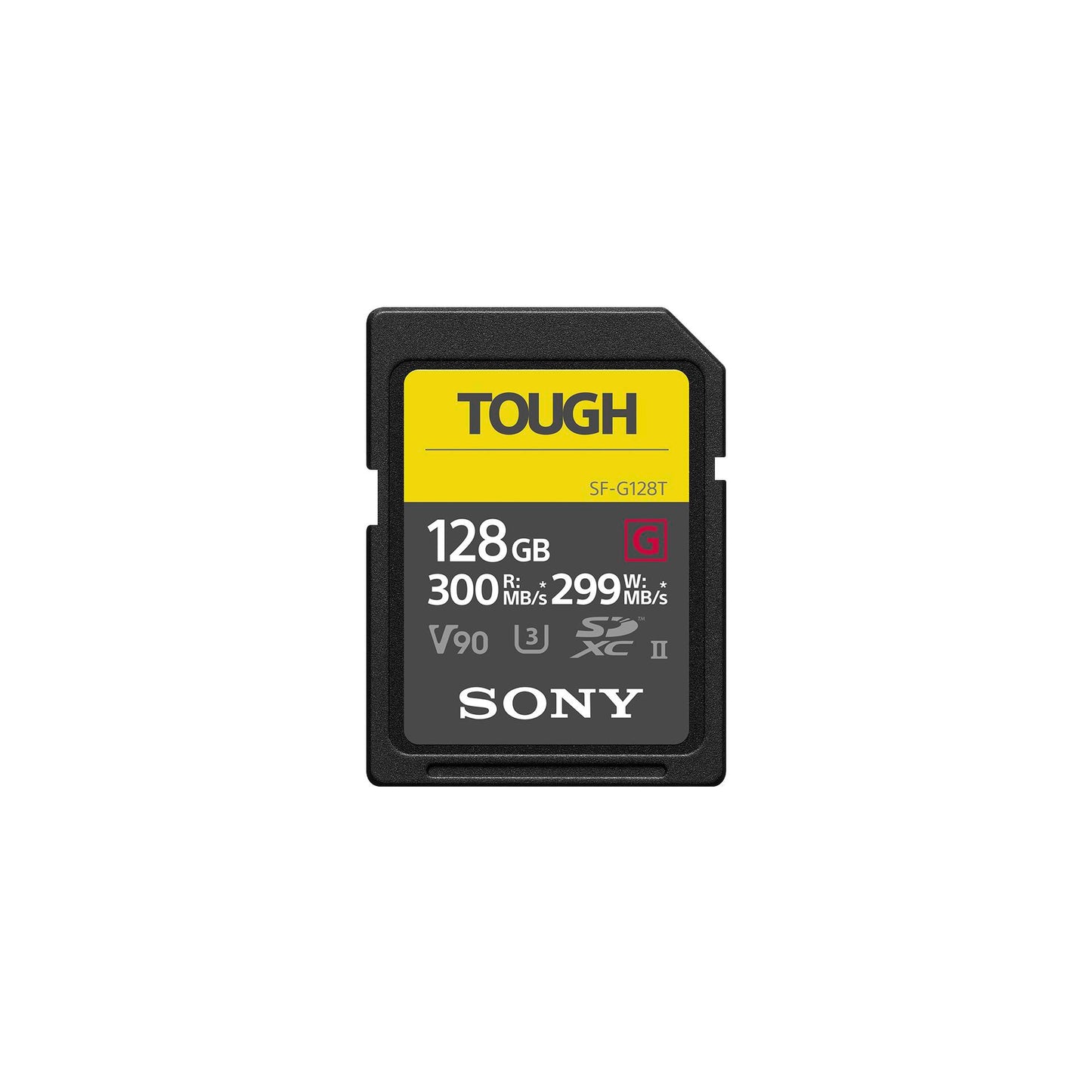 Sony SDXC G Tough series 128GB UHS-II Class 10 U3 V90