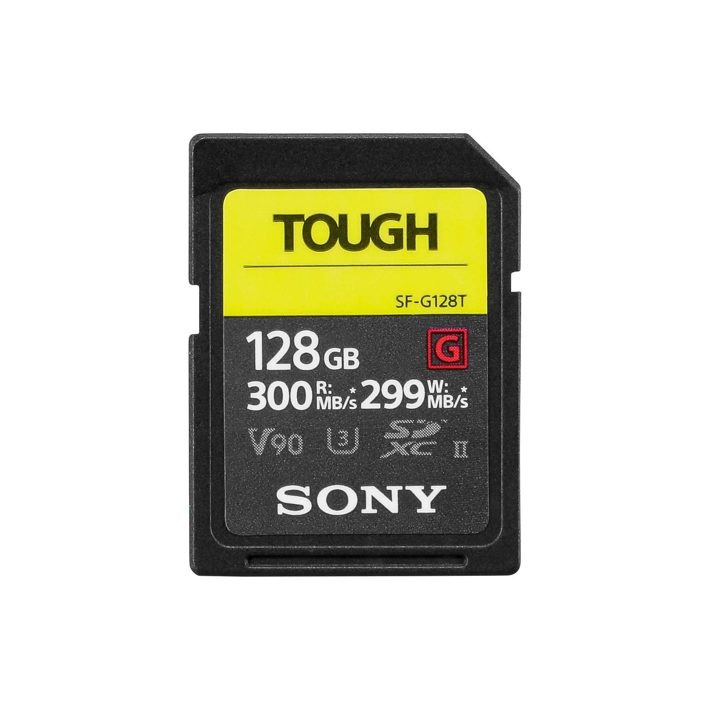 Sony SDXC G Tough series 128GB UHS-II Class 10 U3 V90