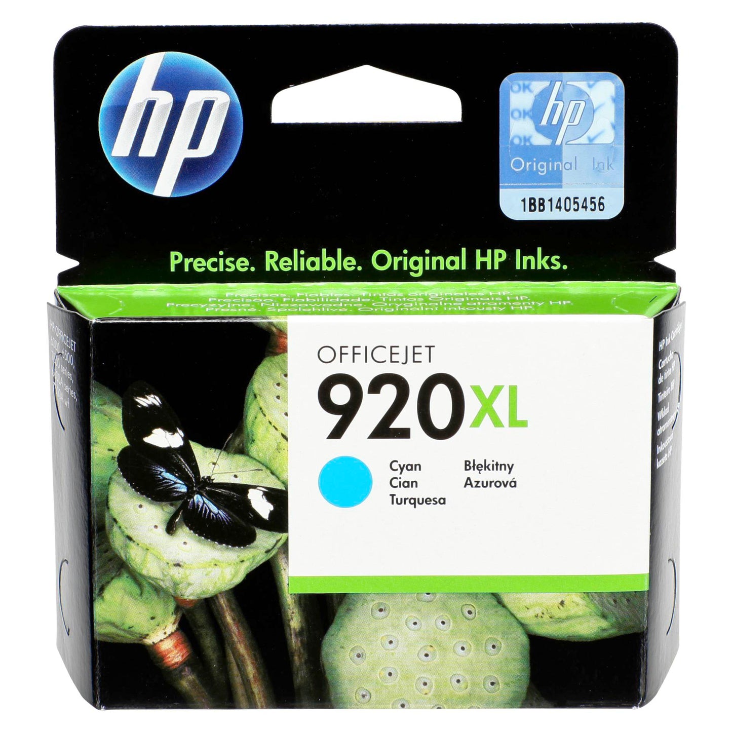 HP CD 972 AE ink cartridge cyan No. 920 XL
