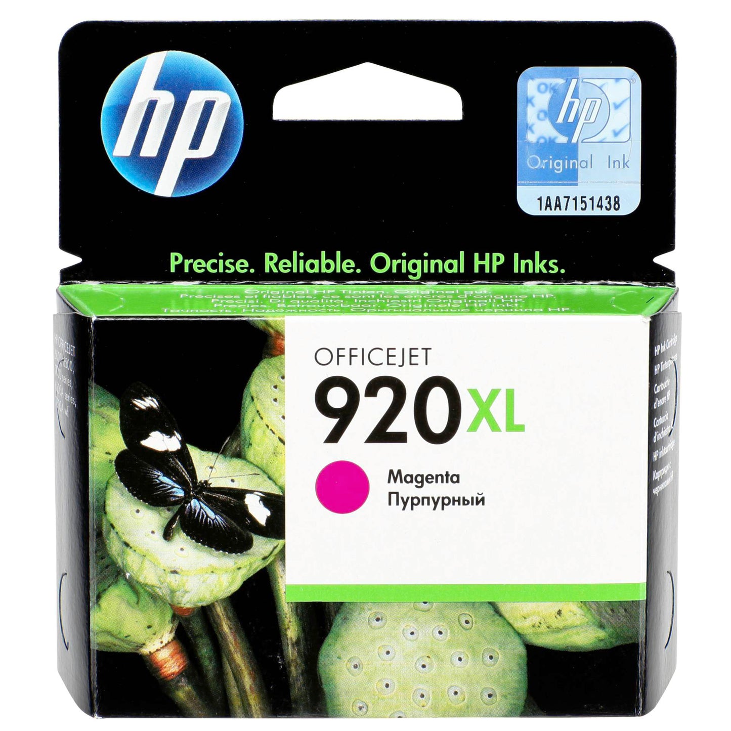 HP CD 973 AE ink cartridge magenta No. 920 XL