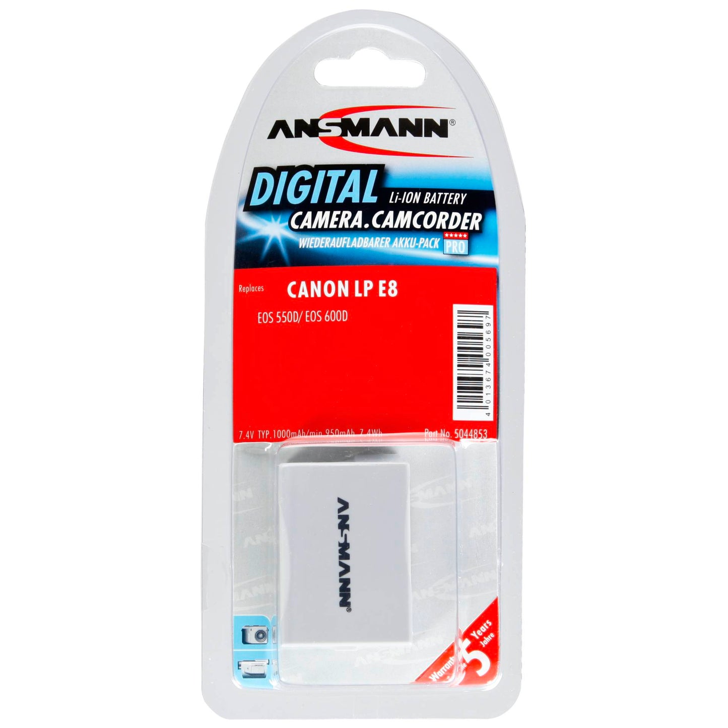 Ansmann A-Can LP-E8