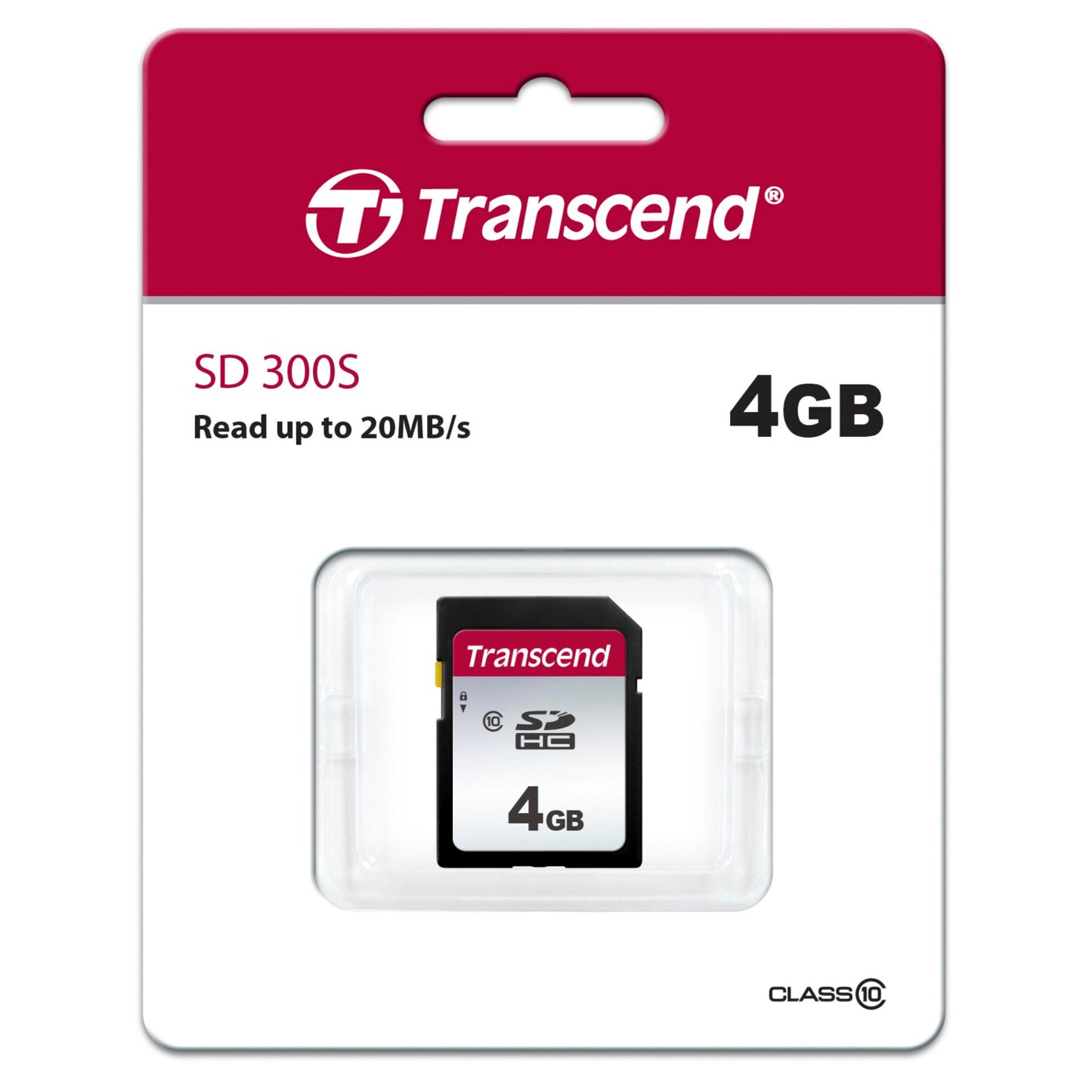 Transcend SDHC 300S 4GB Class 10