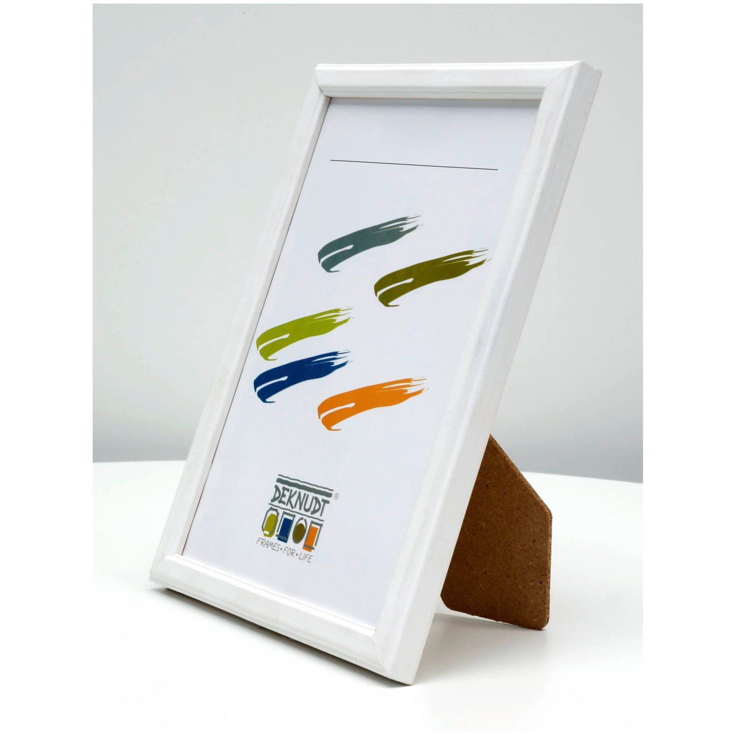 Deknudt S236K1 DIN A4 21x29,7 Wooden Frame in white