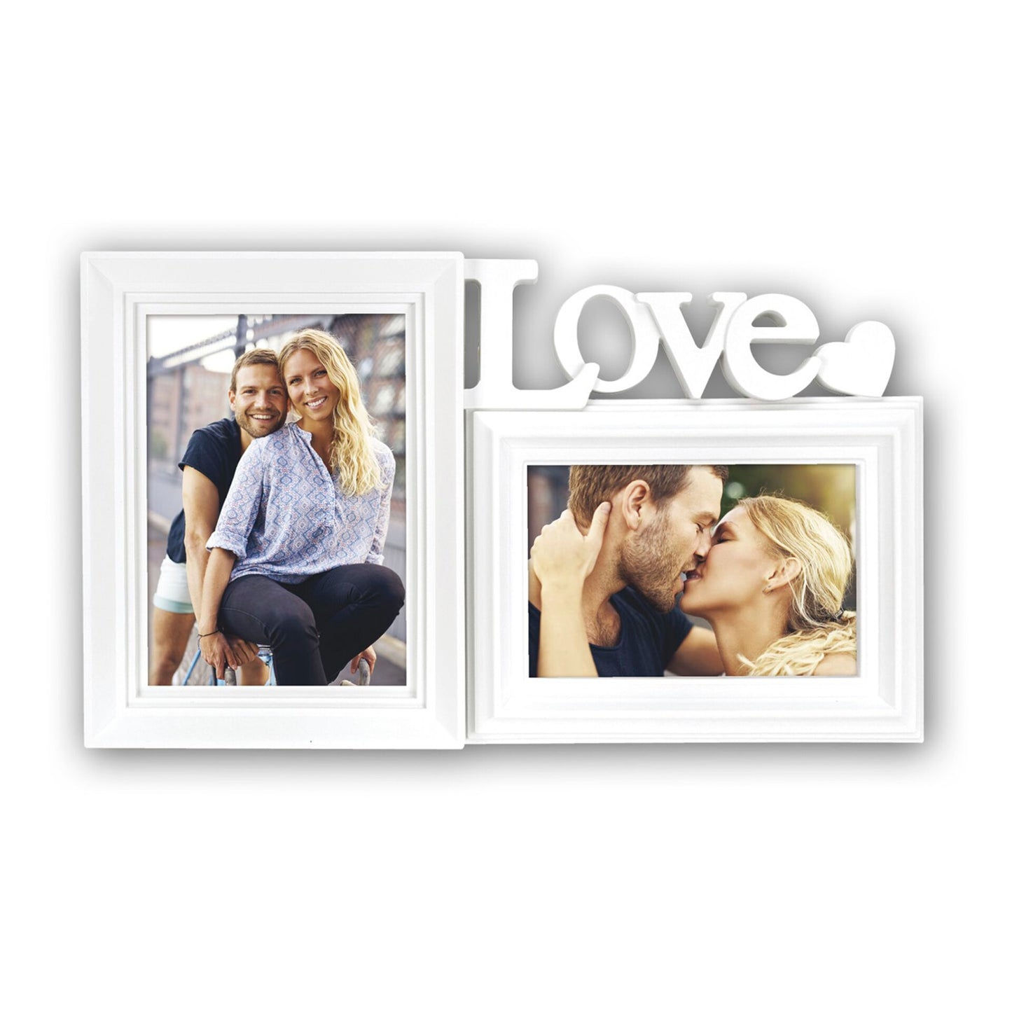 ZEP Caracas White 10x15 13x18 Resin Portrait Frame XB12W